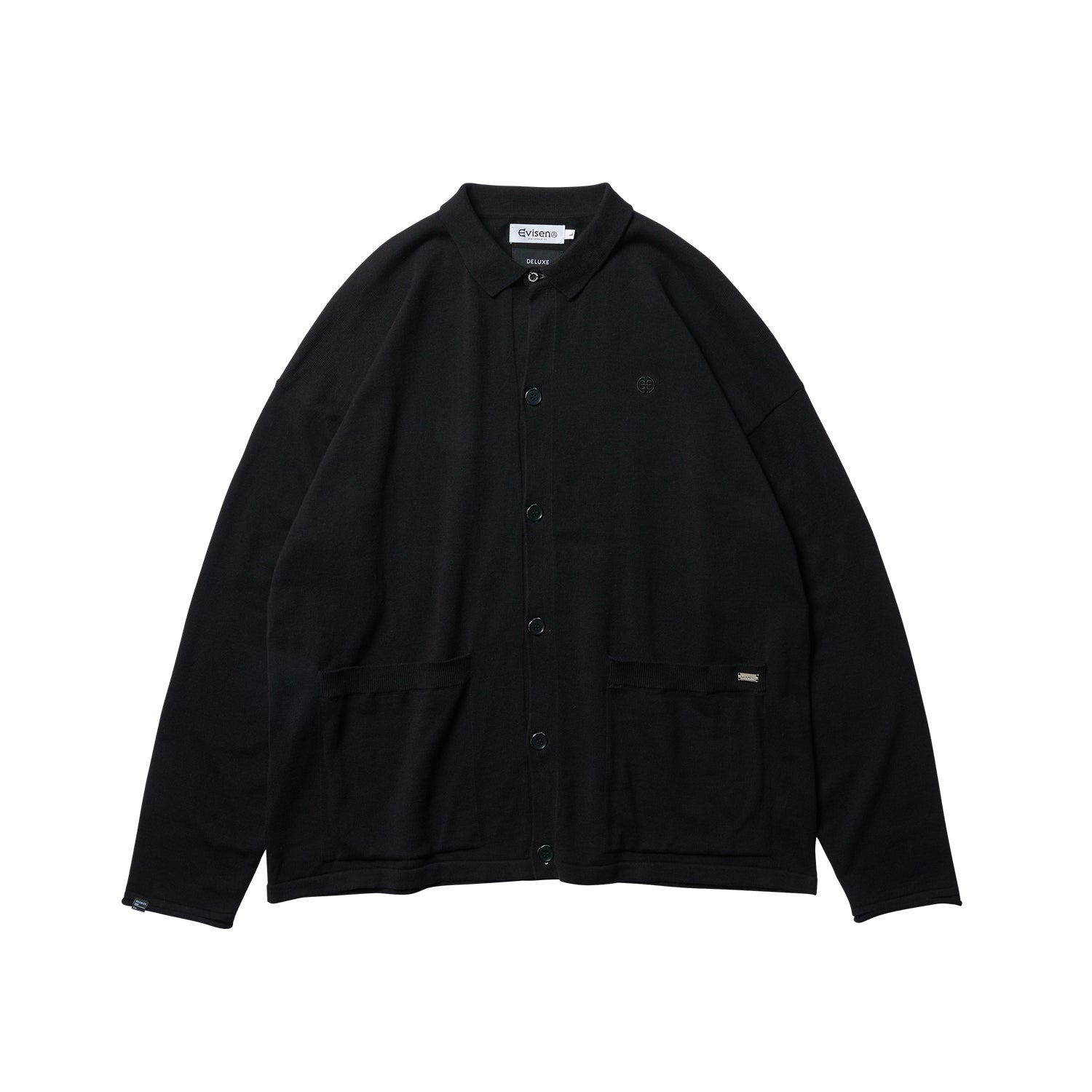 Evisen x DELUXE Evisen x DELUXE ZENAKU DELUXE KNIT SHIRTS BLACK