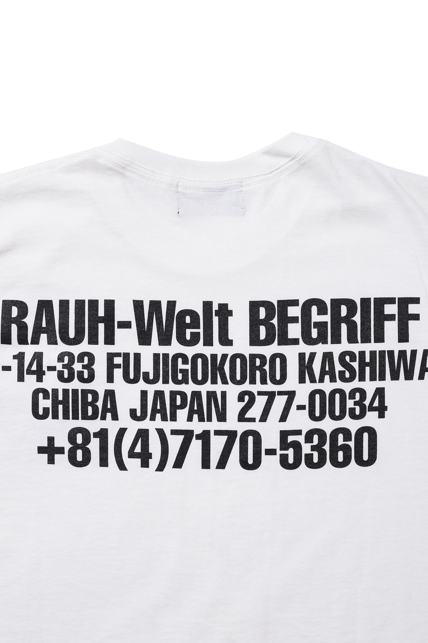 RWB x DELUXE TEE WHITE