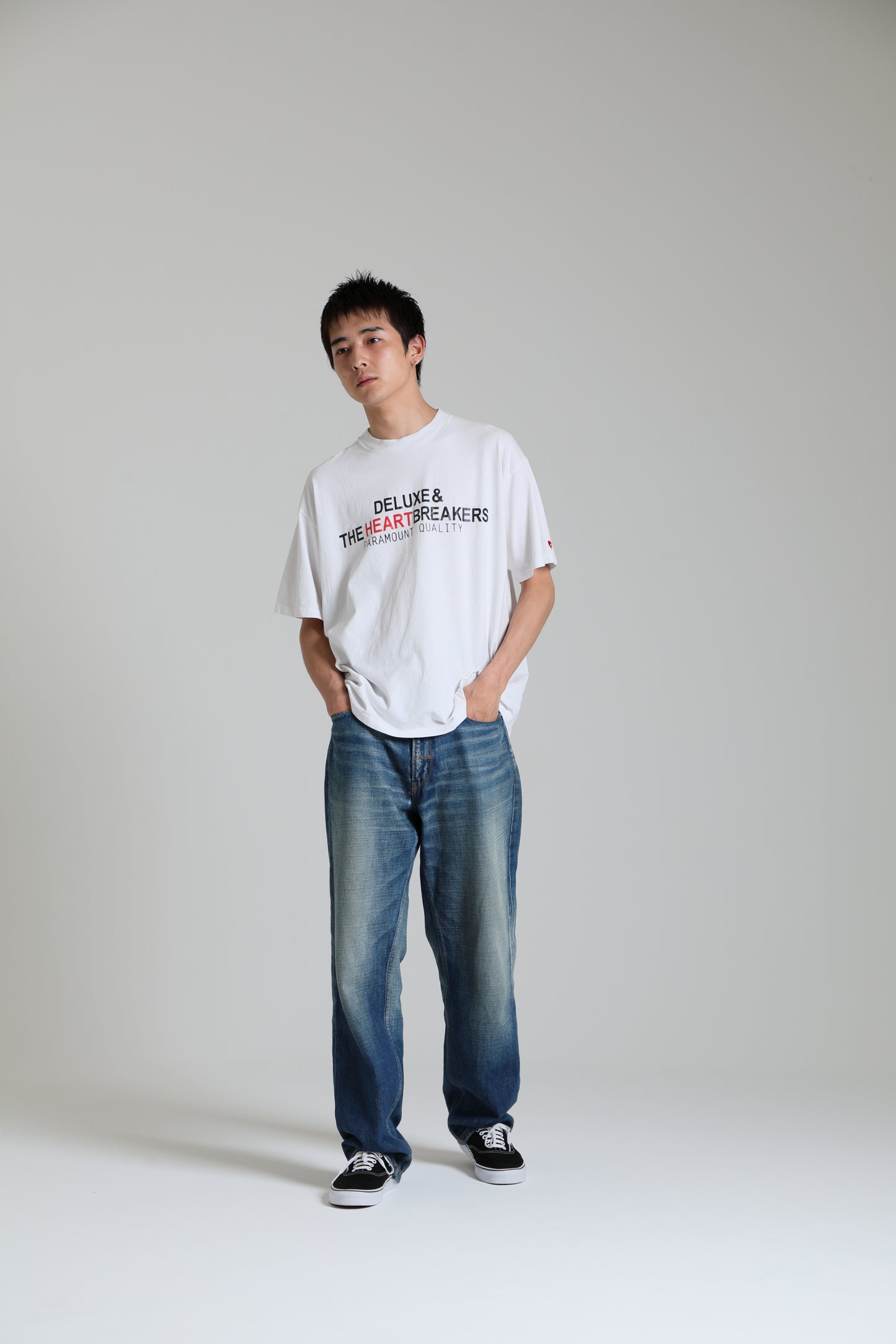 BEDWIN x DELUXE TEE WHITE