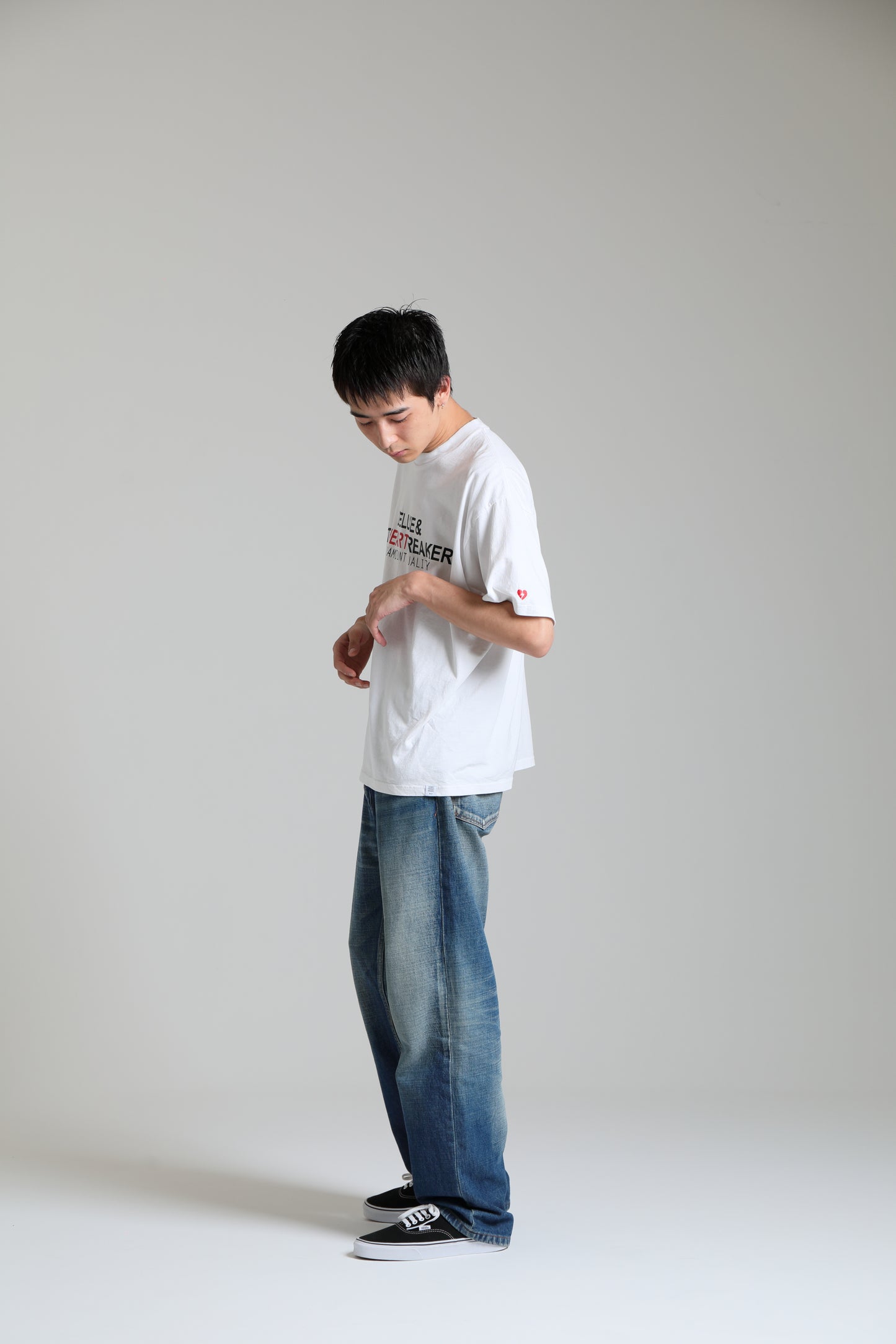 BEDWIN x DELUXE TEE WHITE