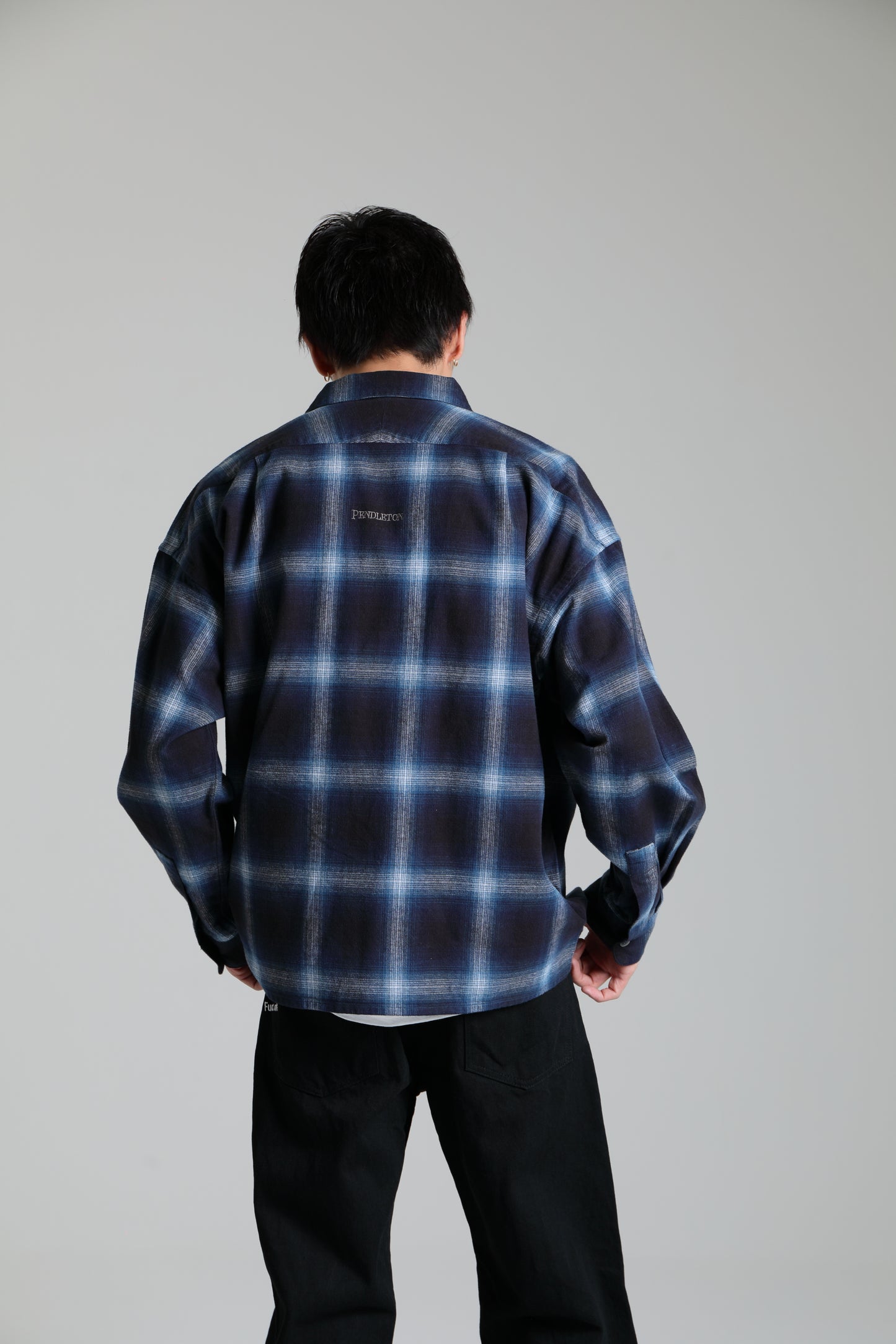 PENDLETON x DELUXE SHIRTS BLUE