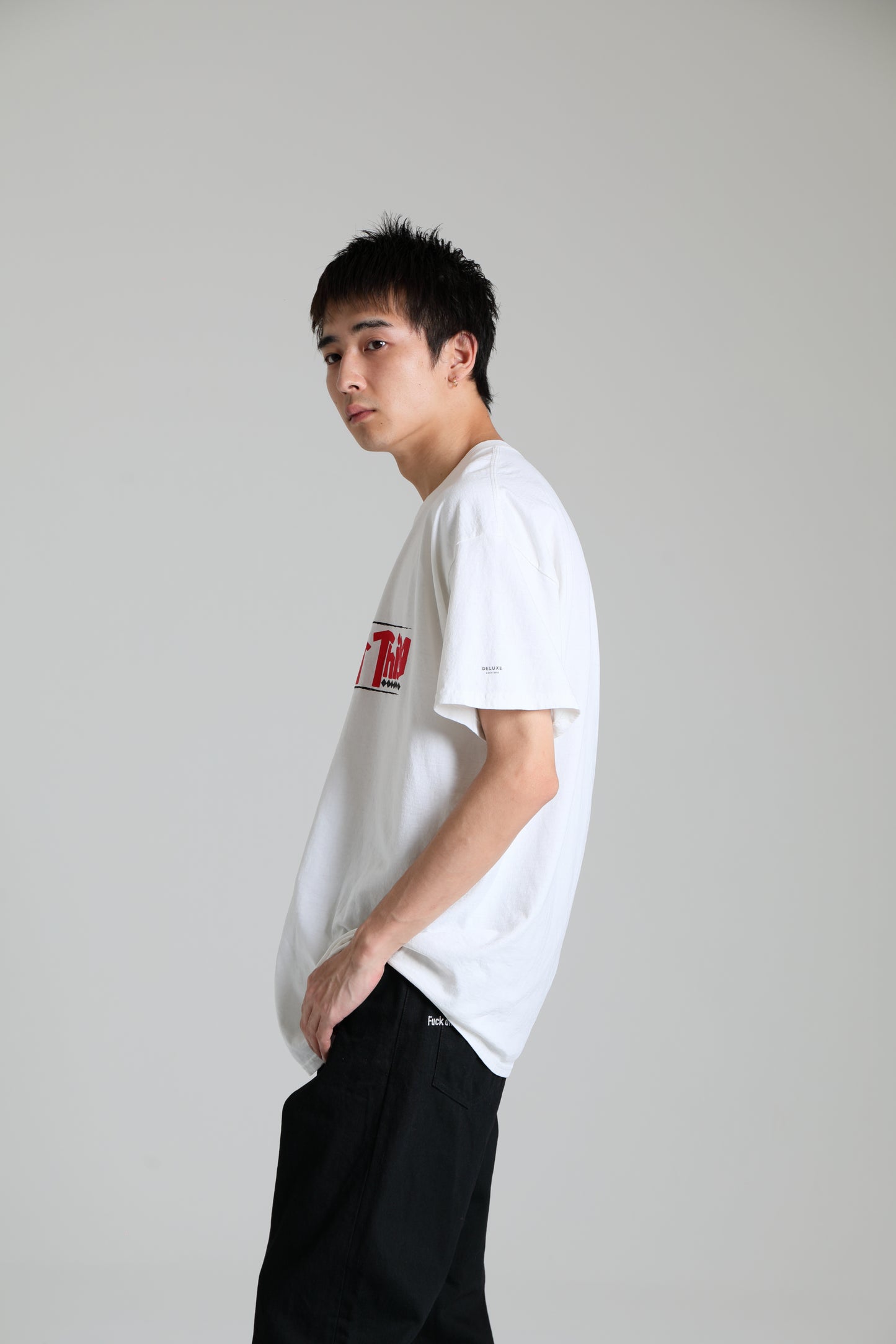 Do the right thing x DELUXE TEE WHITE