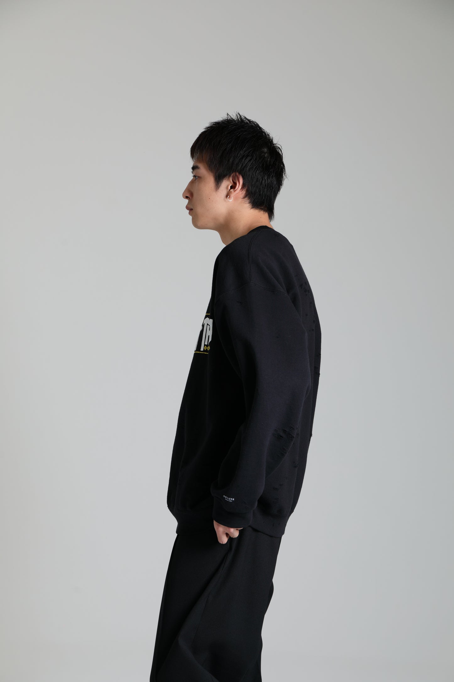 Do the right thing x DELUXE CREW BLACK