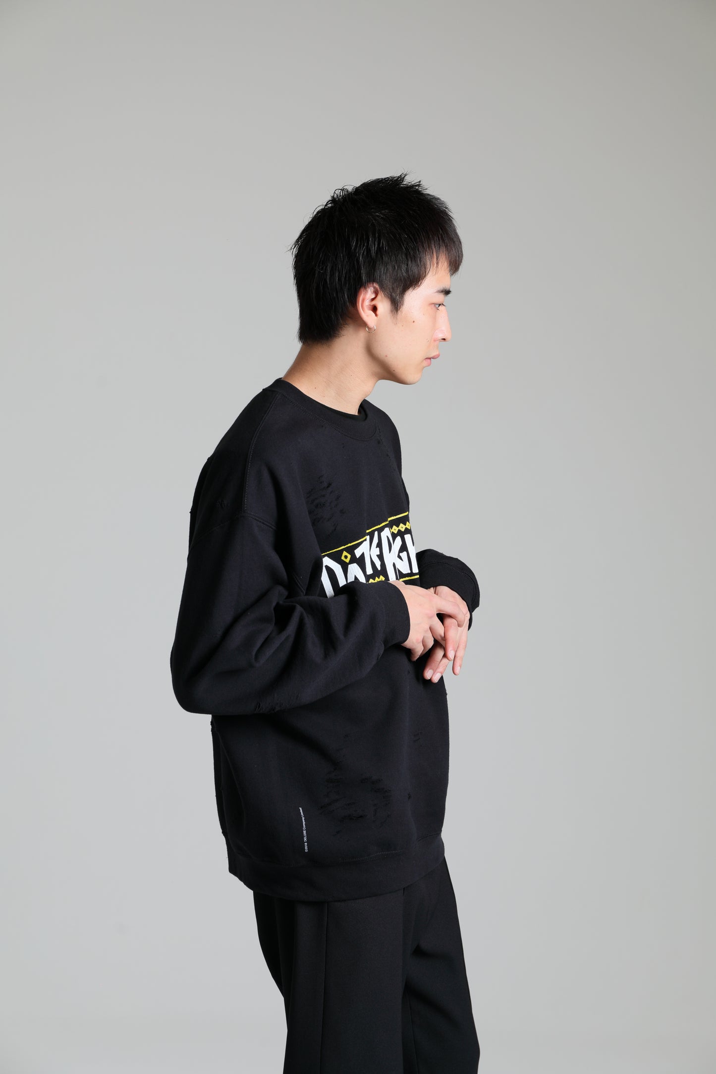 Do the right thing x DELUXE CREW BLACK