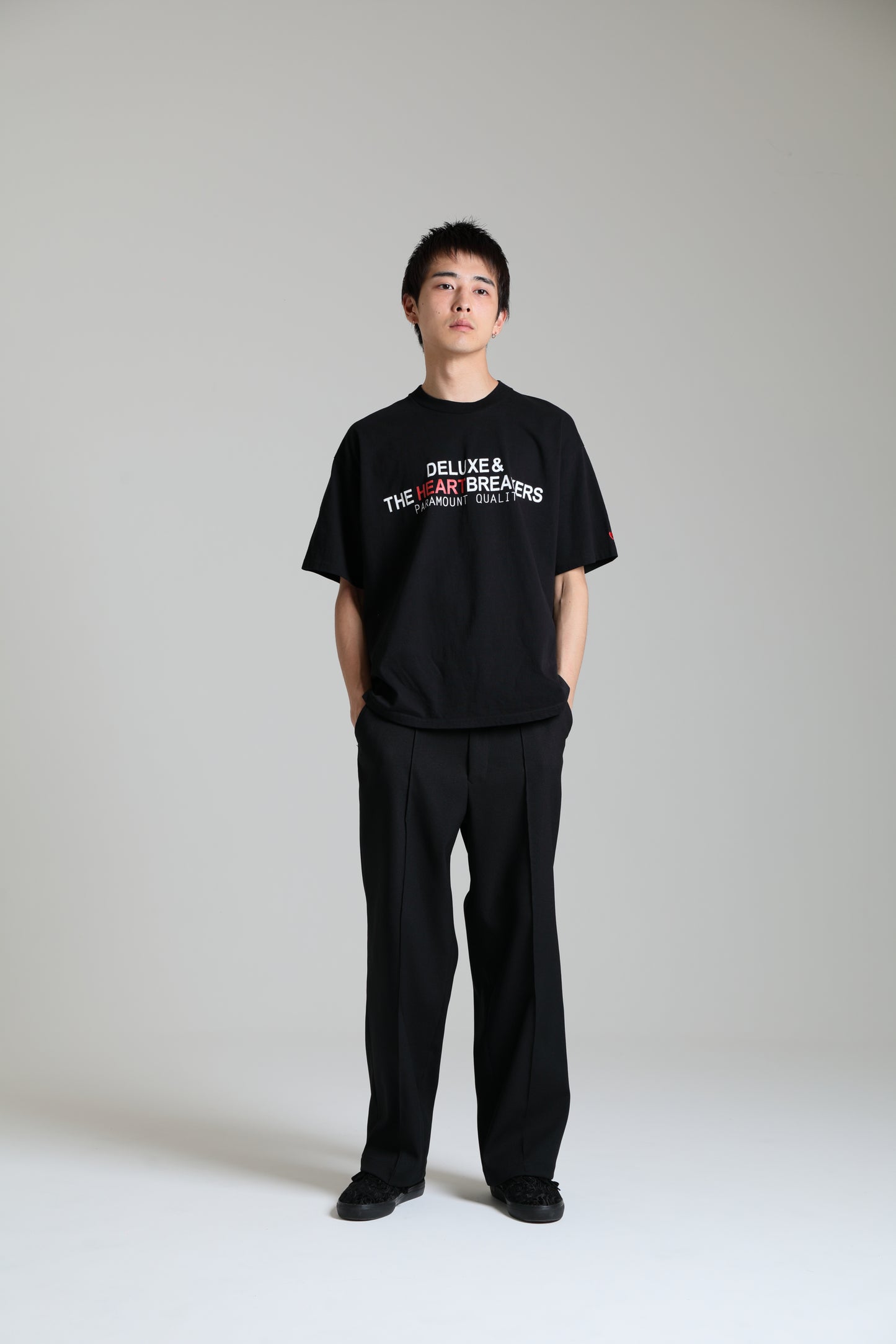 BEDWIN x DELUXE TEE BLACK