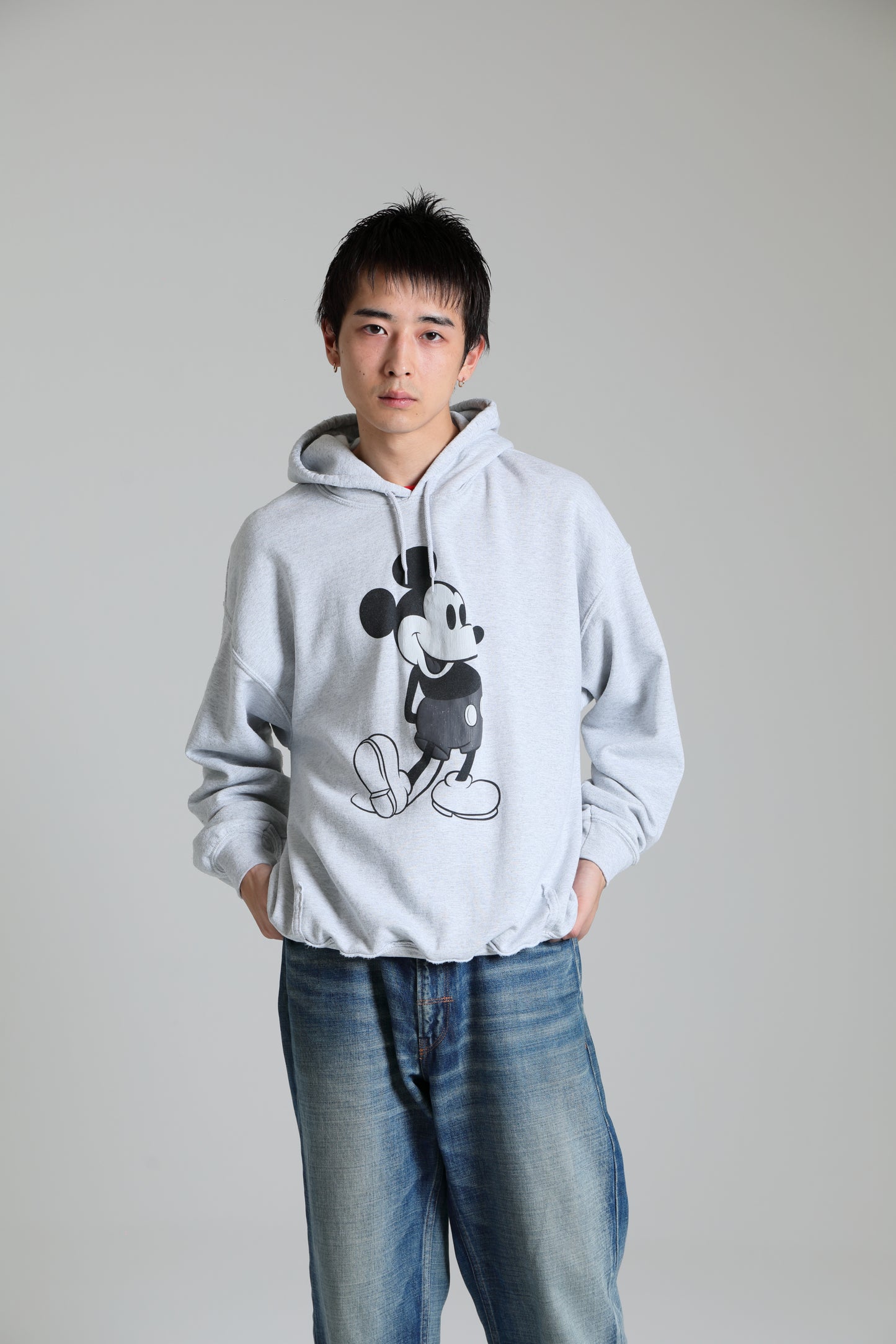 DISNEY x DELUXE SAVAGE HOODIE GRAY