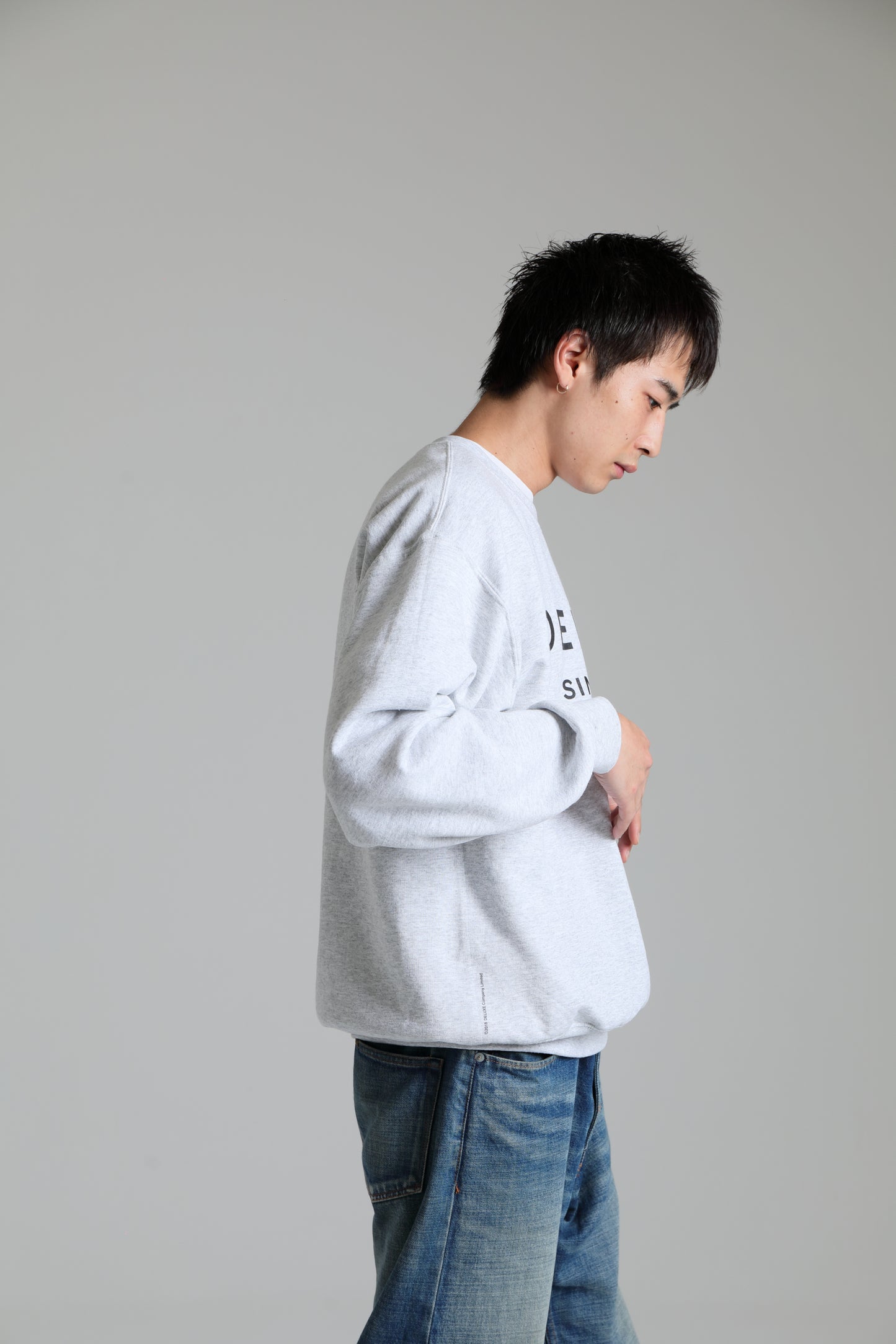 DELUXE LOGO CREW BLACK