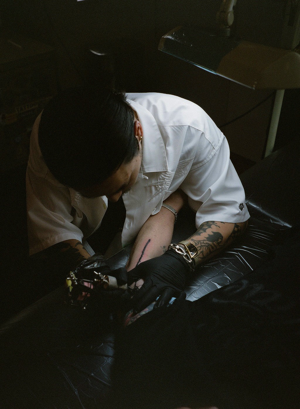 TATTOO STUDIO YAMADA x DELUXE SHIRTS WHITE