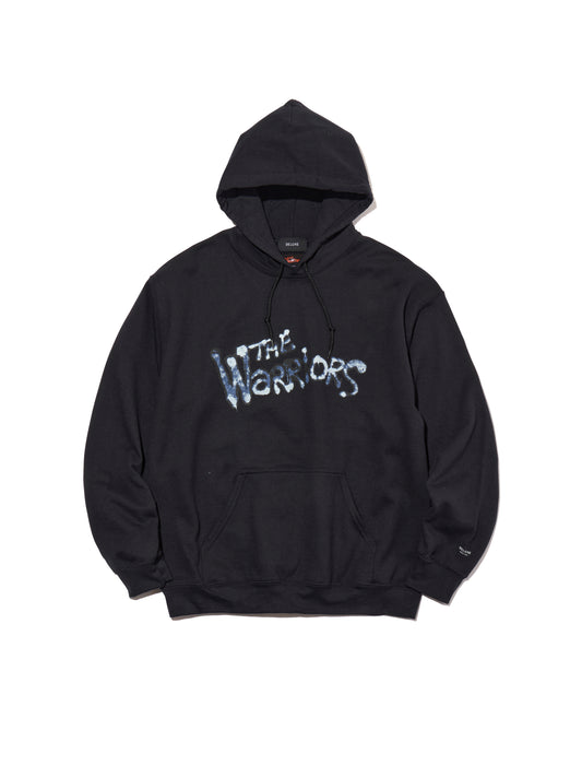 DELUXE x THE Warriors LOGO HOODIE BLACK