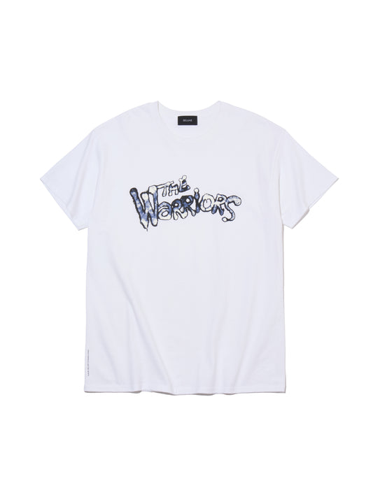 DELUXE x THE Warriors LOGO TEE WHITE