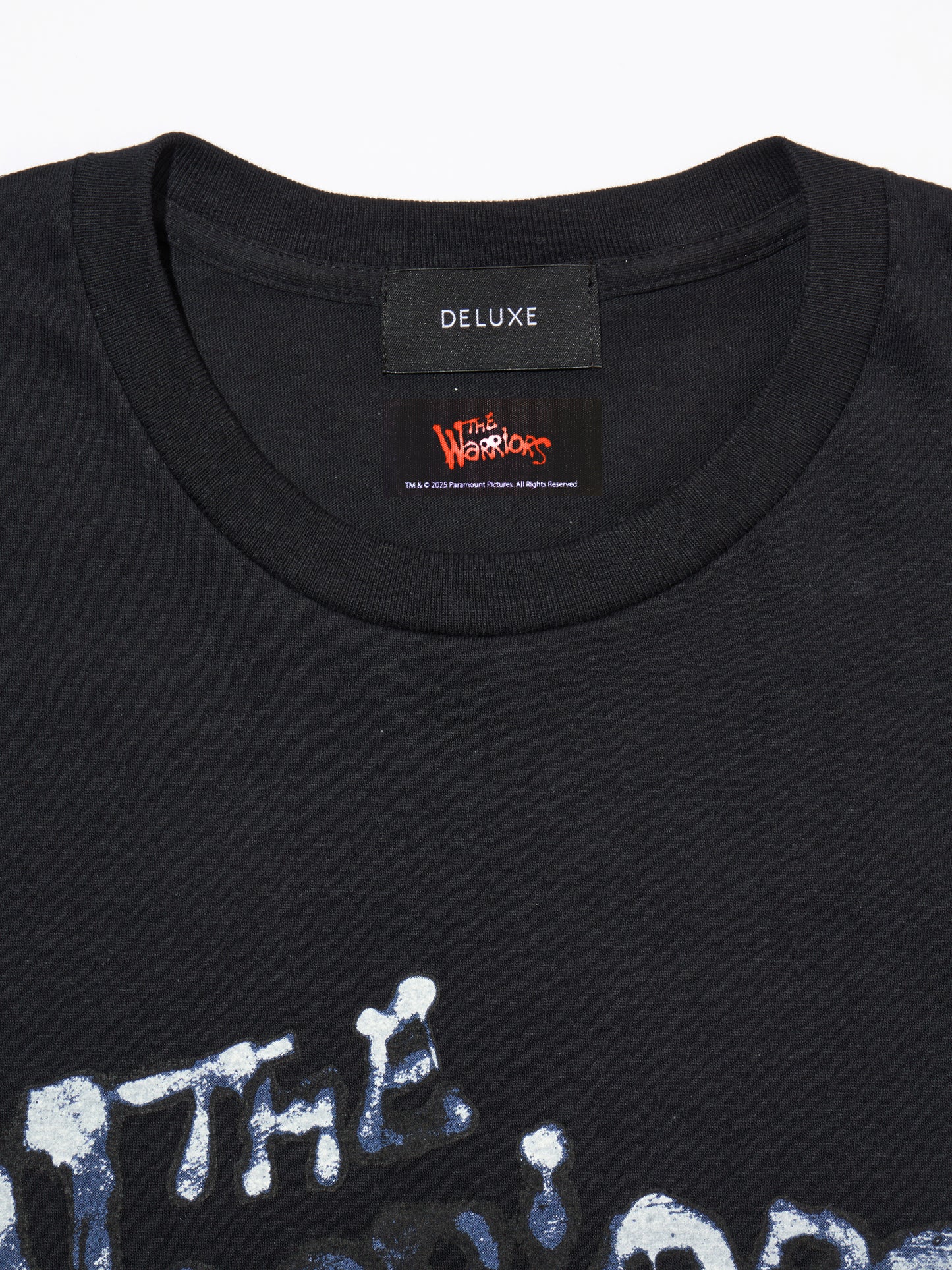 DELUXE x THE Warriors LOGO TEE BLACK