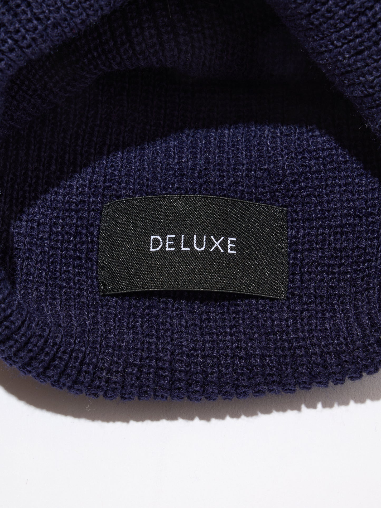 DELUXE x THE Warriors BEANIE NAVY