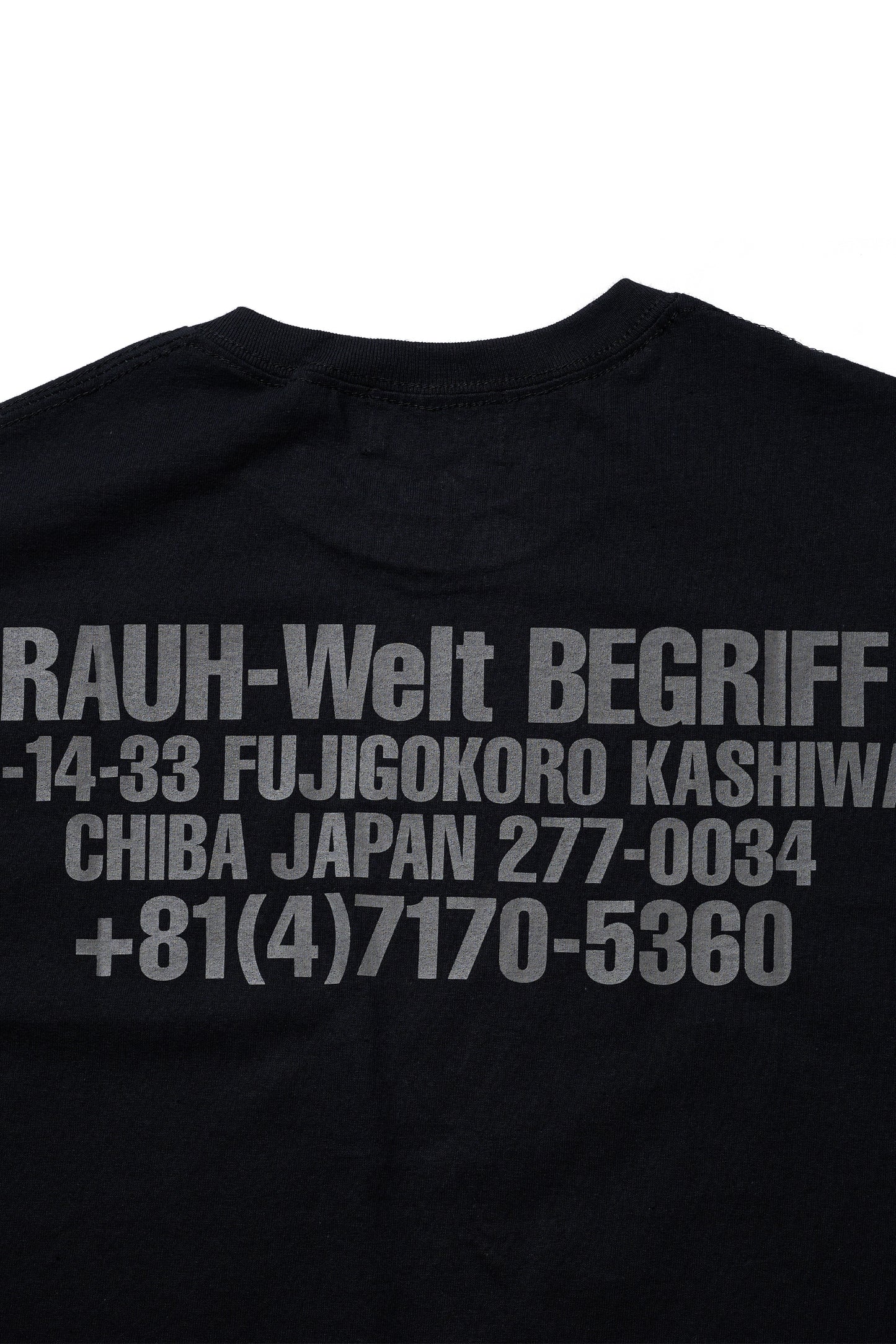 RWB x DELUXE TEE BLACK
