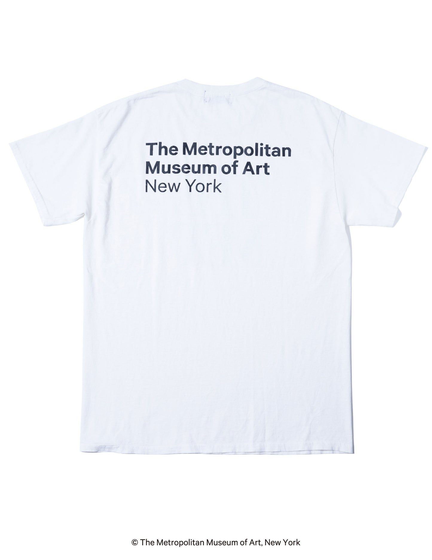 THE MET x DELUXE LOGO TEE WHITE