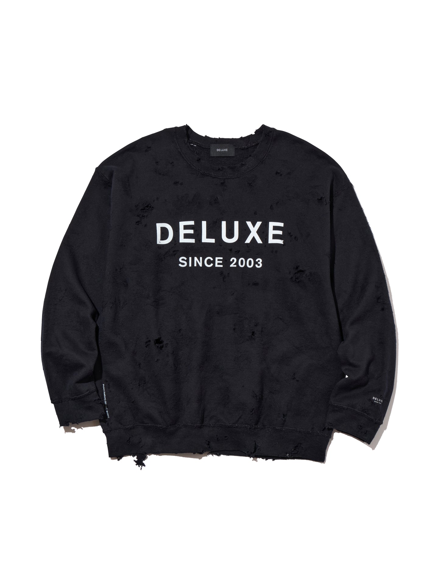 DELUXE LOGO SAVAGE CREW BLACK