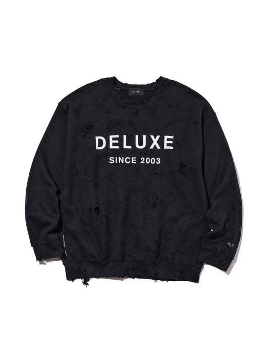 DELUXE LOGO SAVAGE CREW BLACK