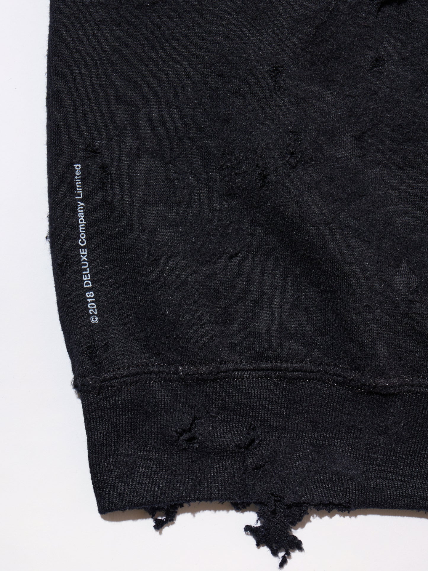 DELUXE LOGO SAVAGE CREW BLACK