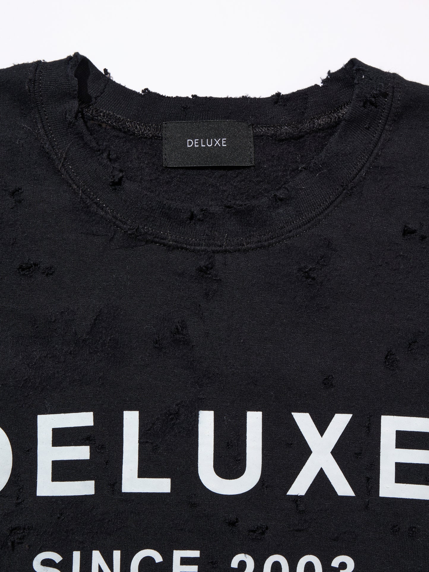 DELUXE LOGO SAVAGE CREW BLACK