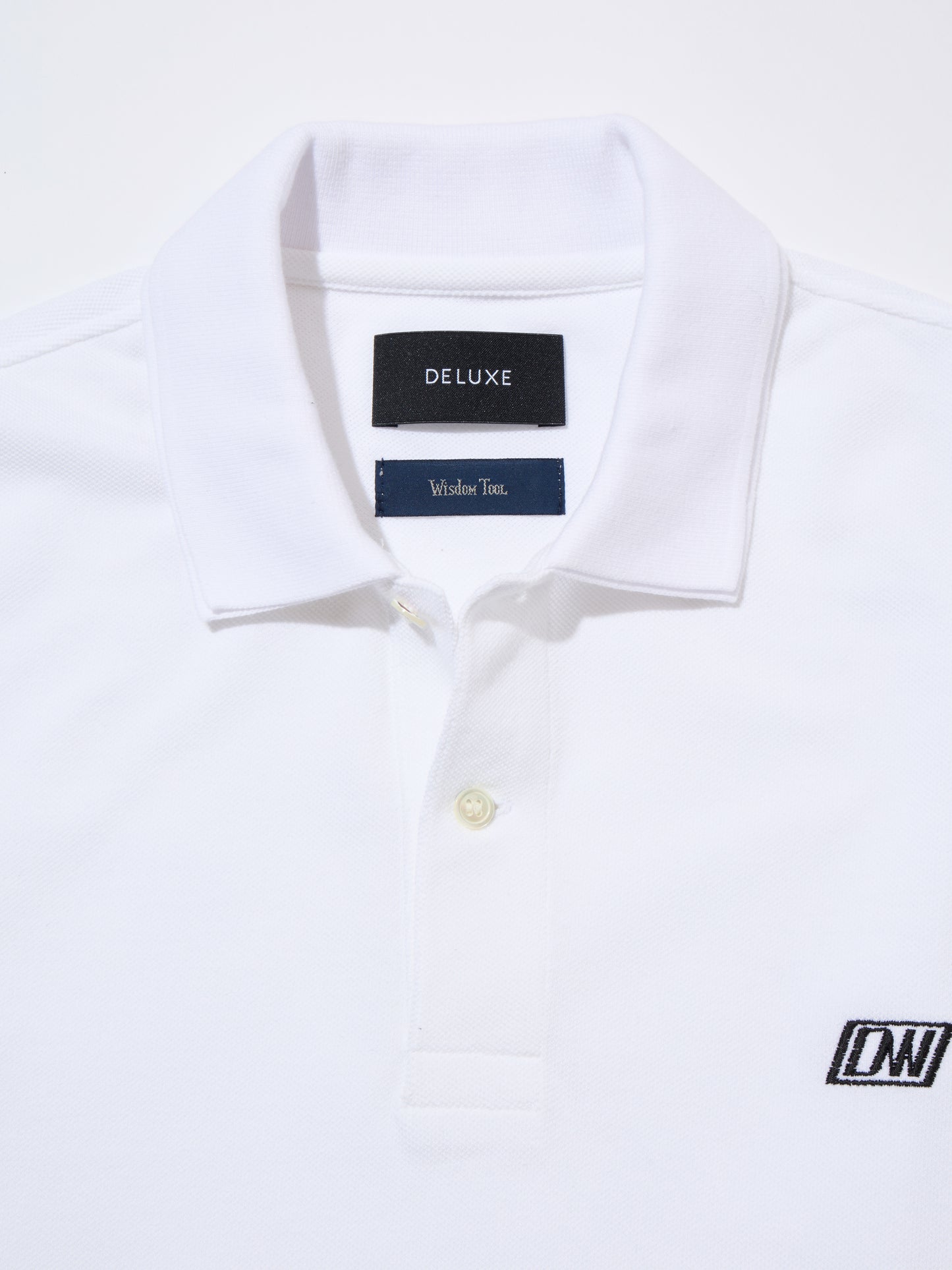 DELUXE x WT POLO WHITE