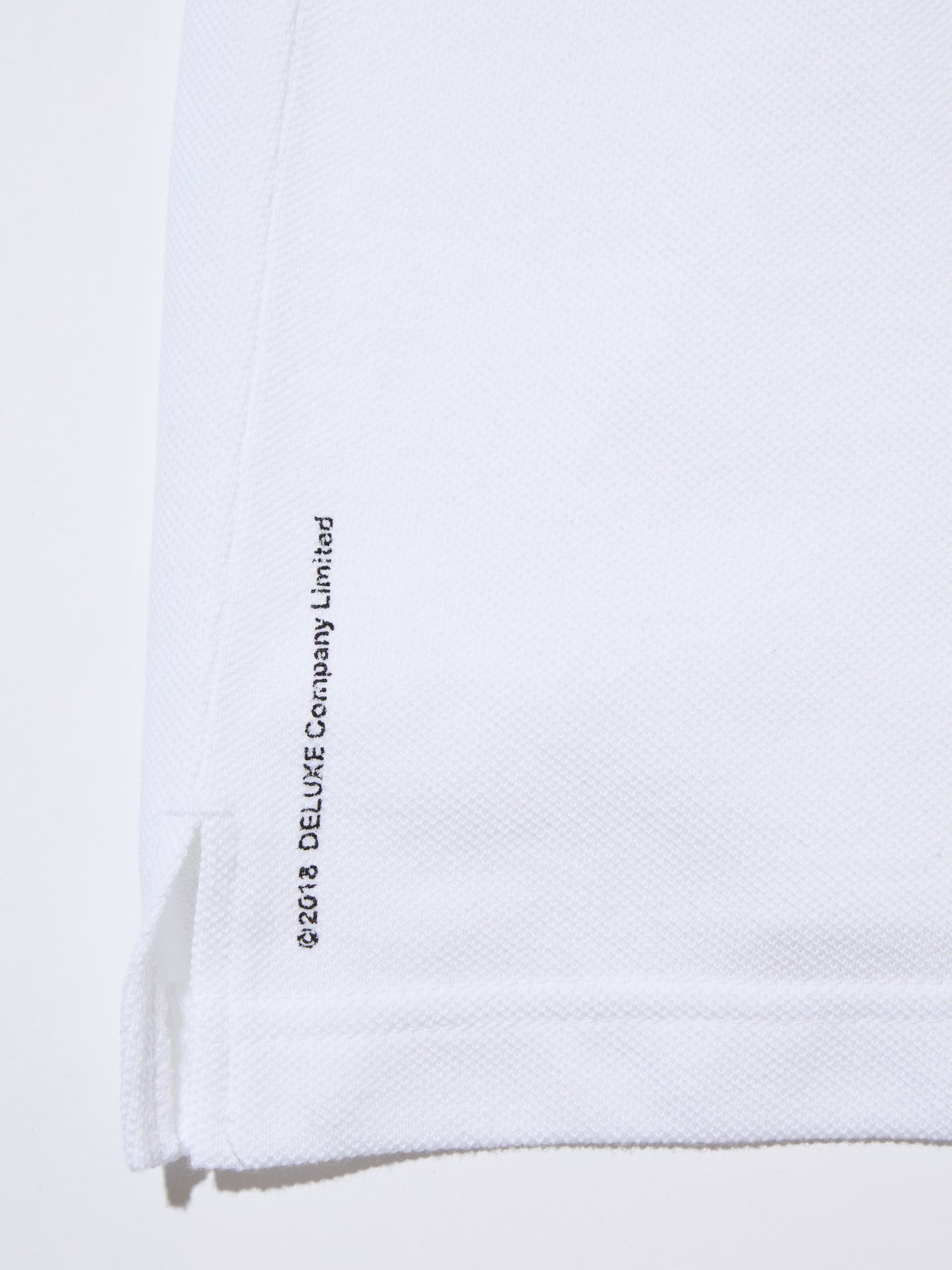 DELUXE x WT POLO WHITE