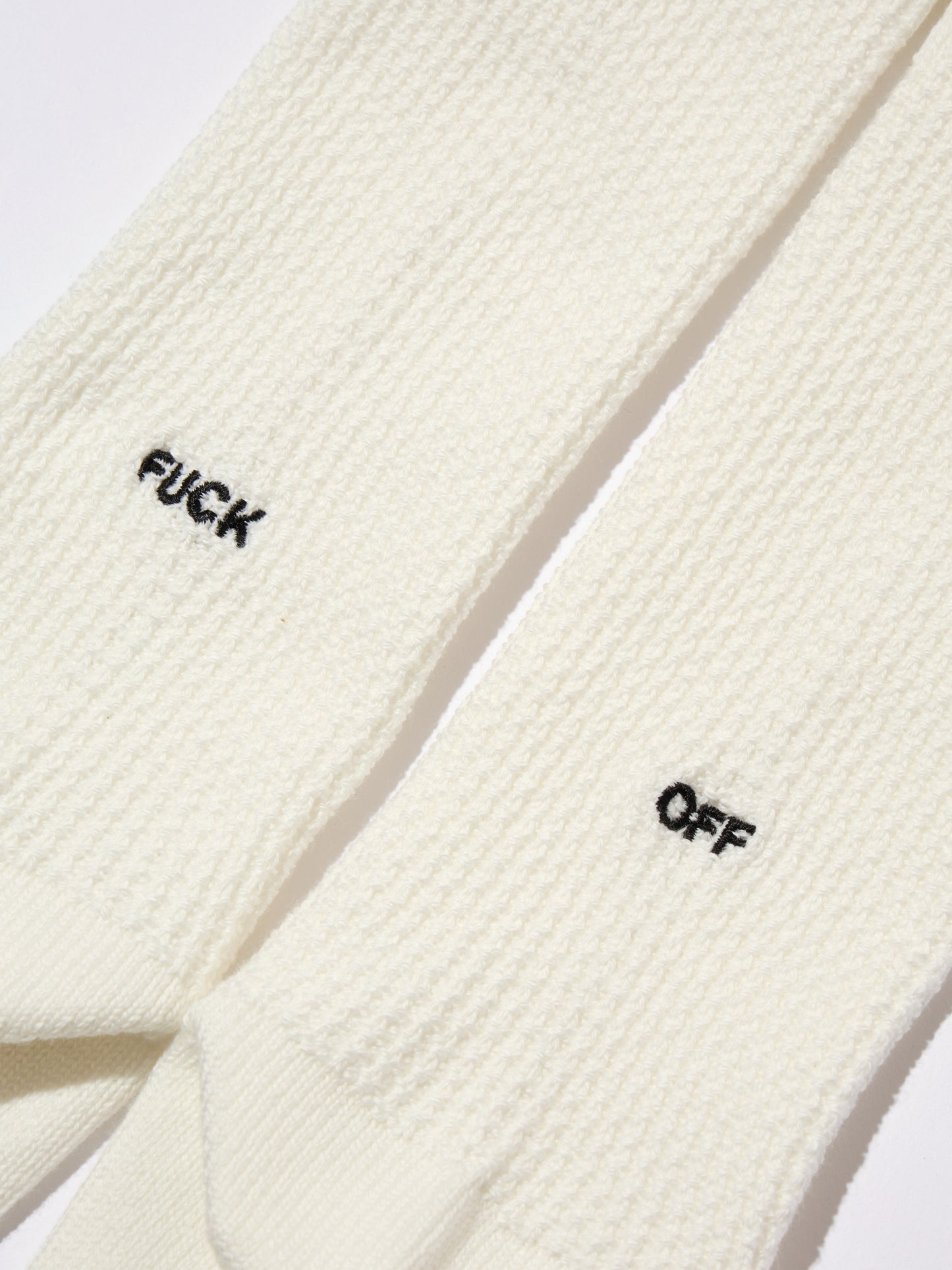 FXXK OFF WHITE
