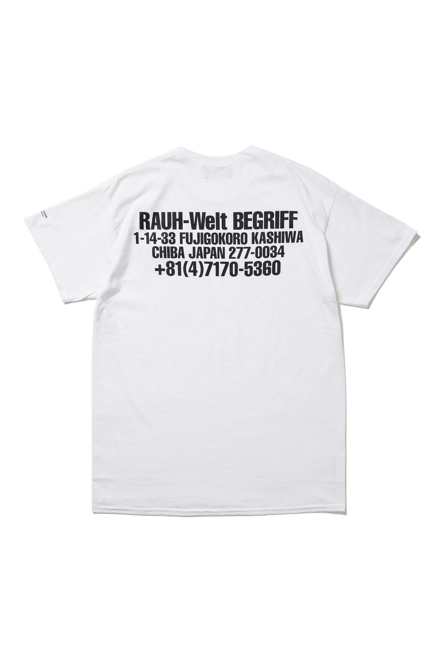 RWB x DELUXE TEE WHITE