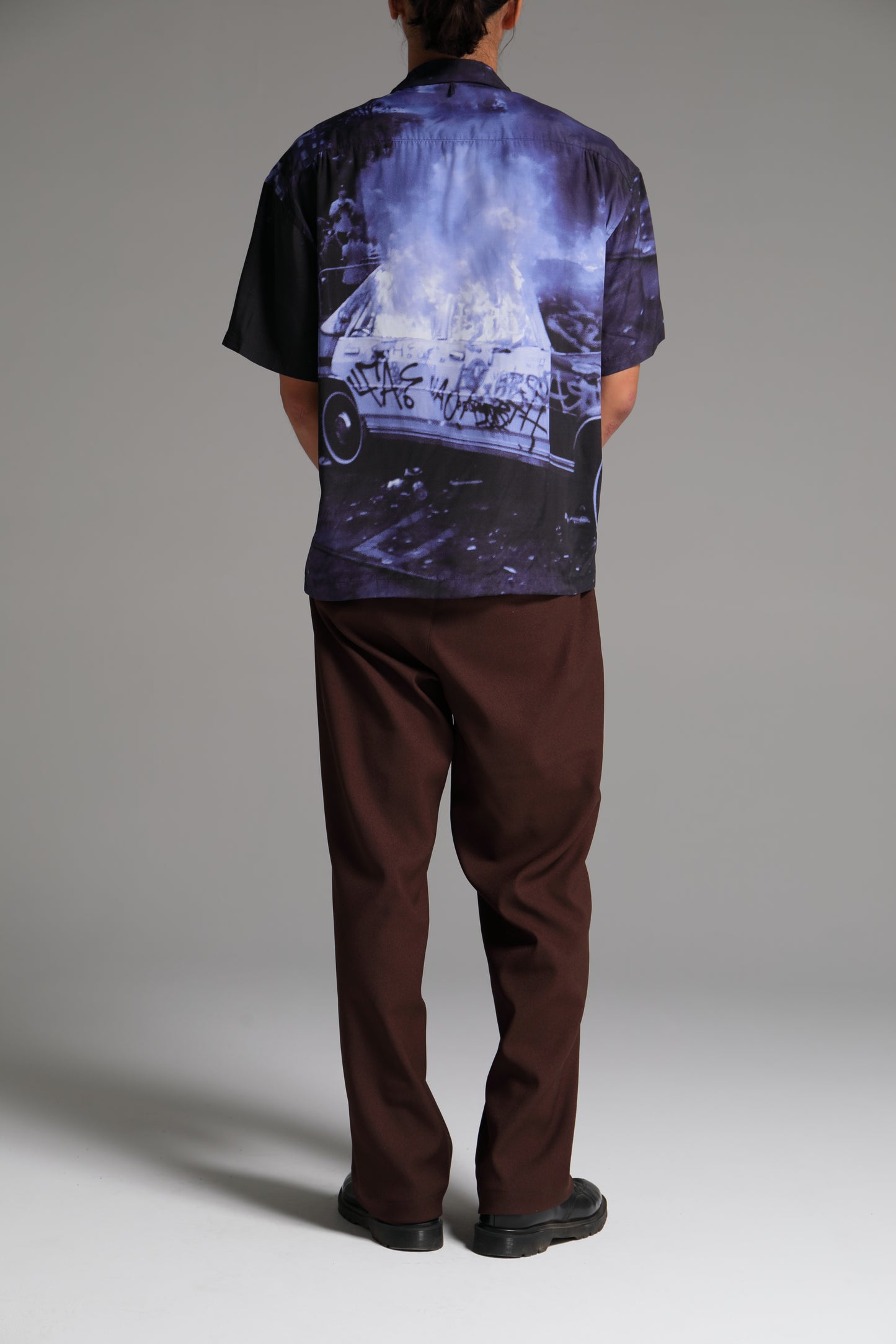 DELUXE x Allan Potter Shirts NAVY