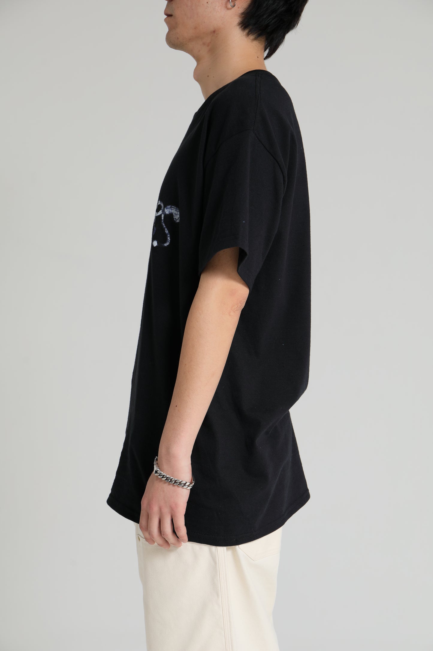 DELUXE x THE Warriors LOGO TEE BLACK