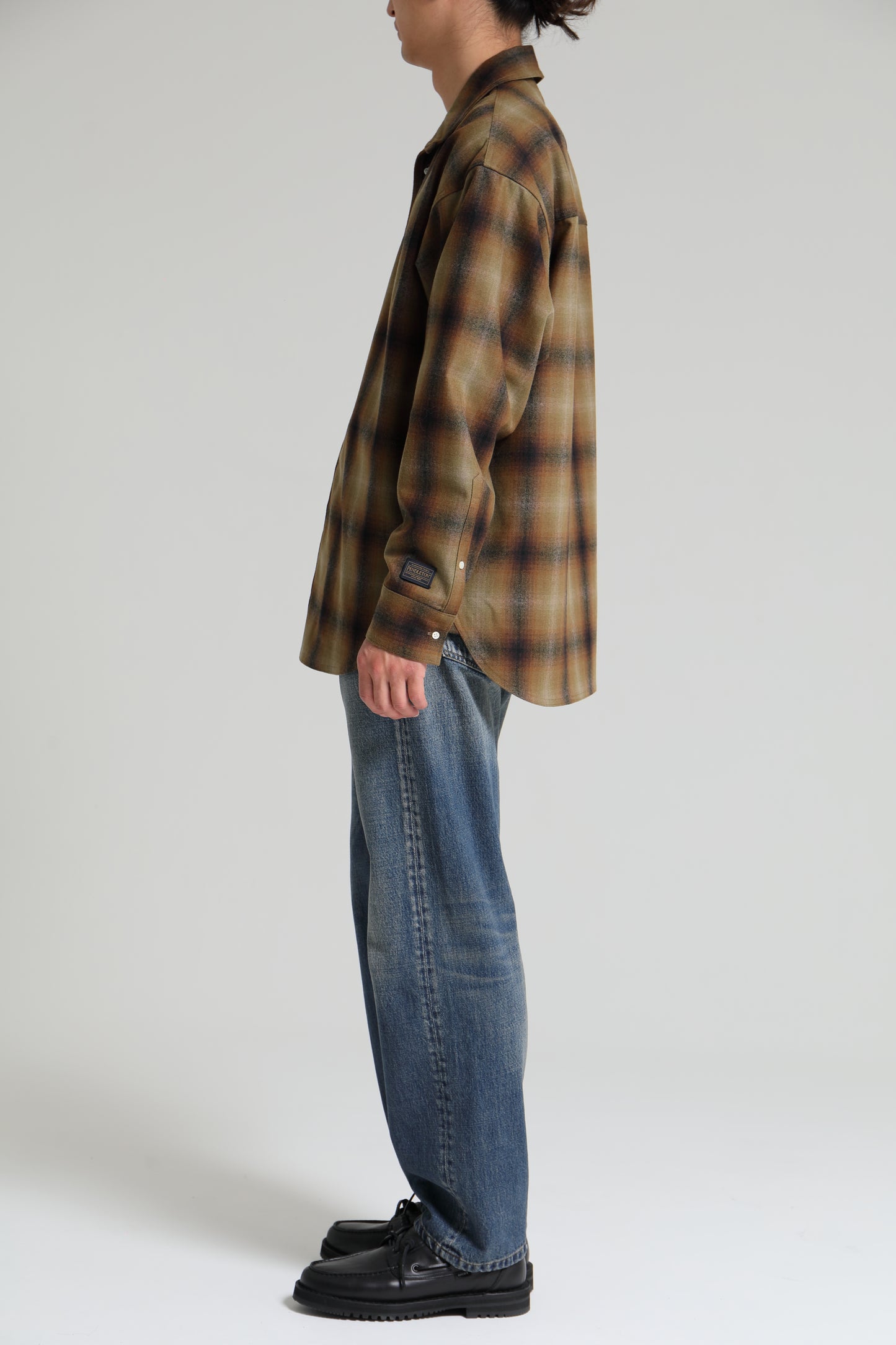 DELUXE x BASICKS x PENDLETON SHIRTS BROWN