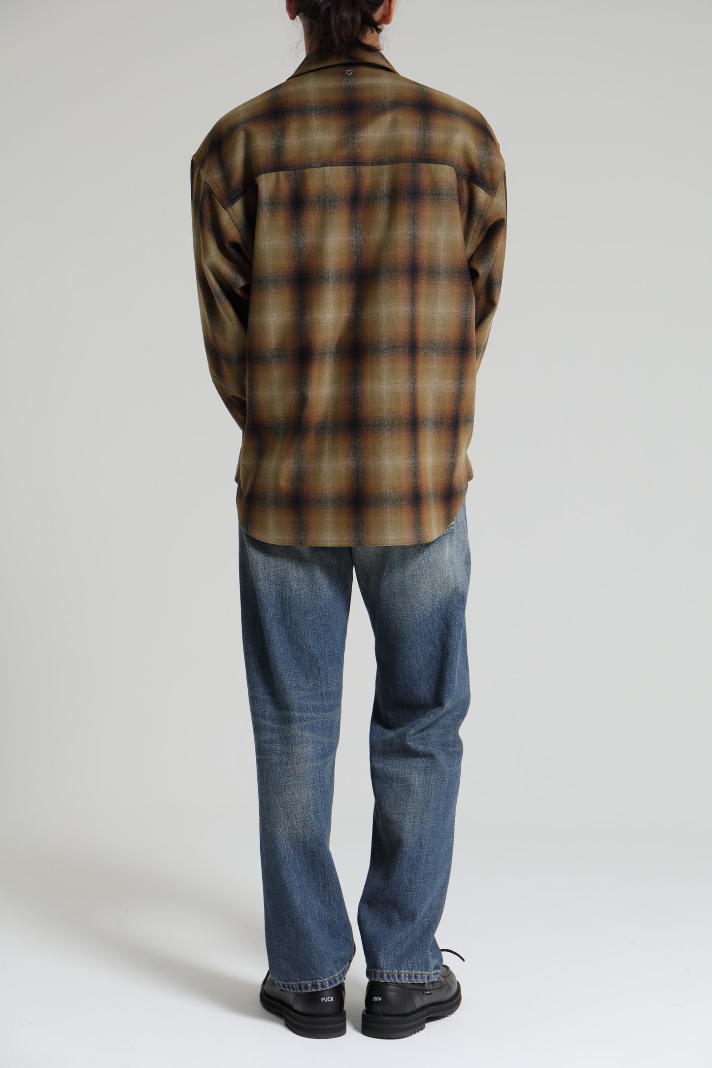DELUXE x BASICKS x PENDLETON SHIRTS BROWN