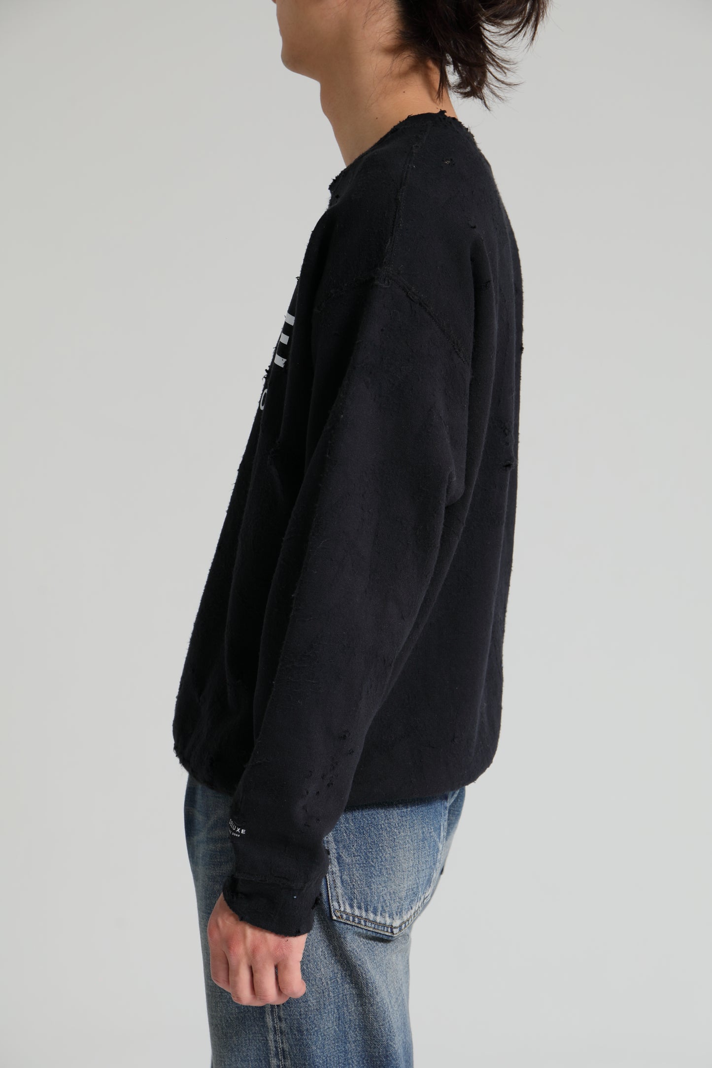 DELUXE LOGO SAVAGE CREW BLACK
