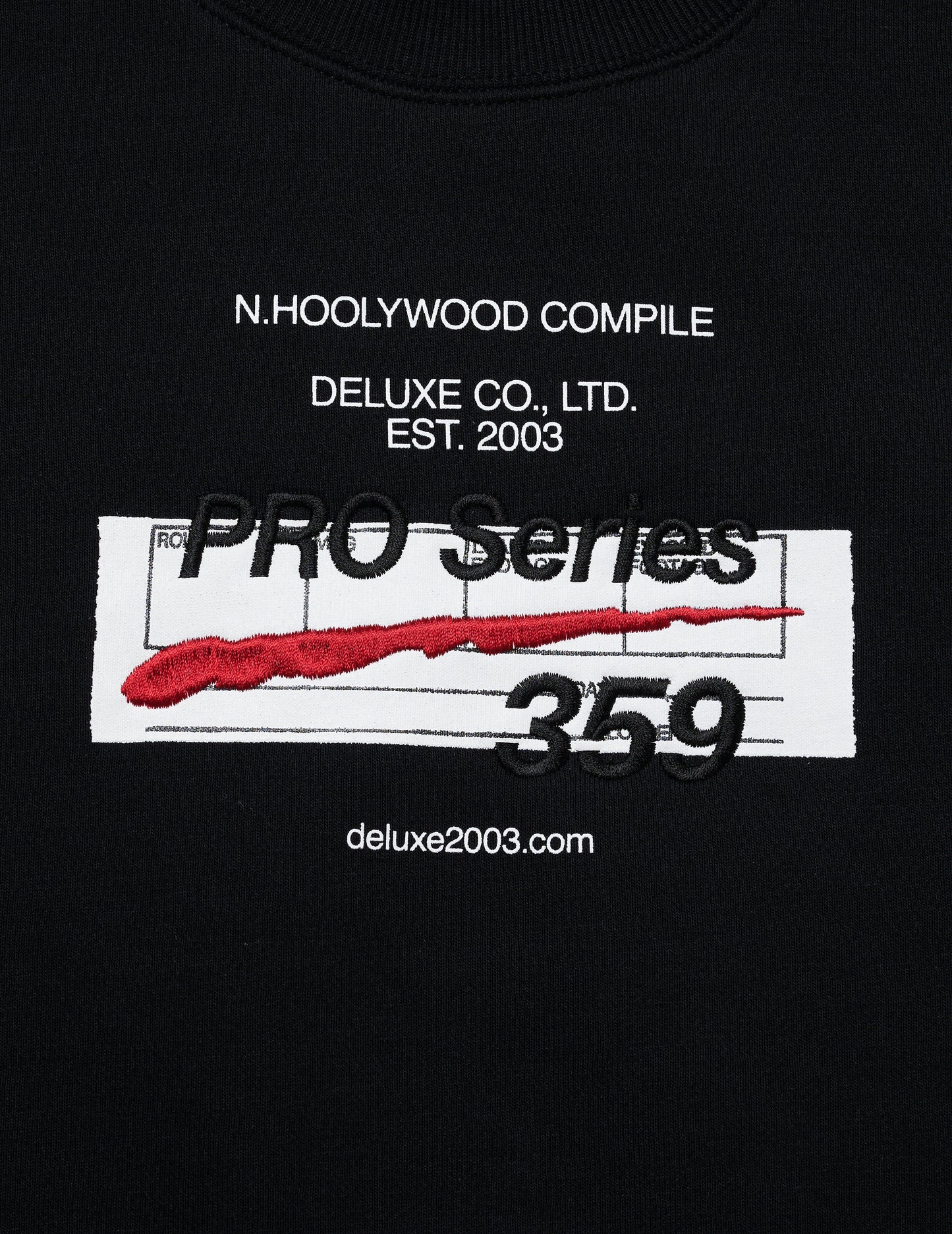 N.HOOLYWOOD x DELUXE CREW BLACK