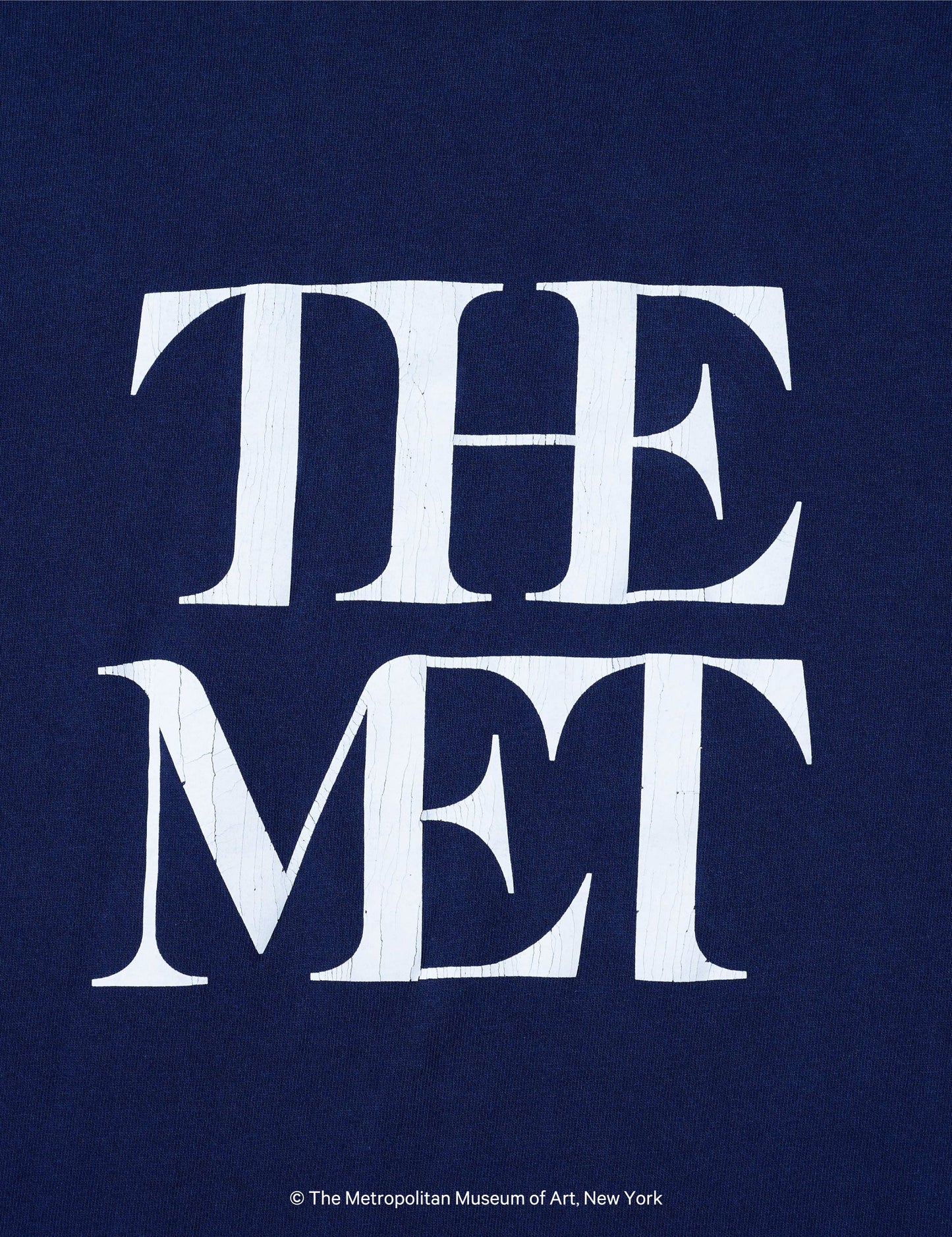THE MET x DELUXE LOGO TEE WHITE