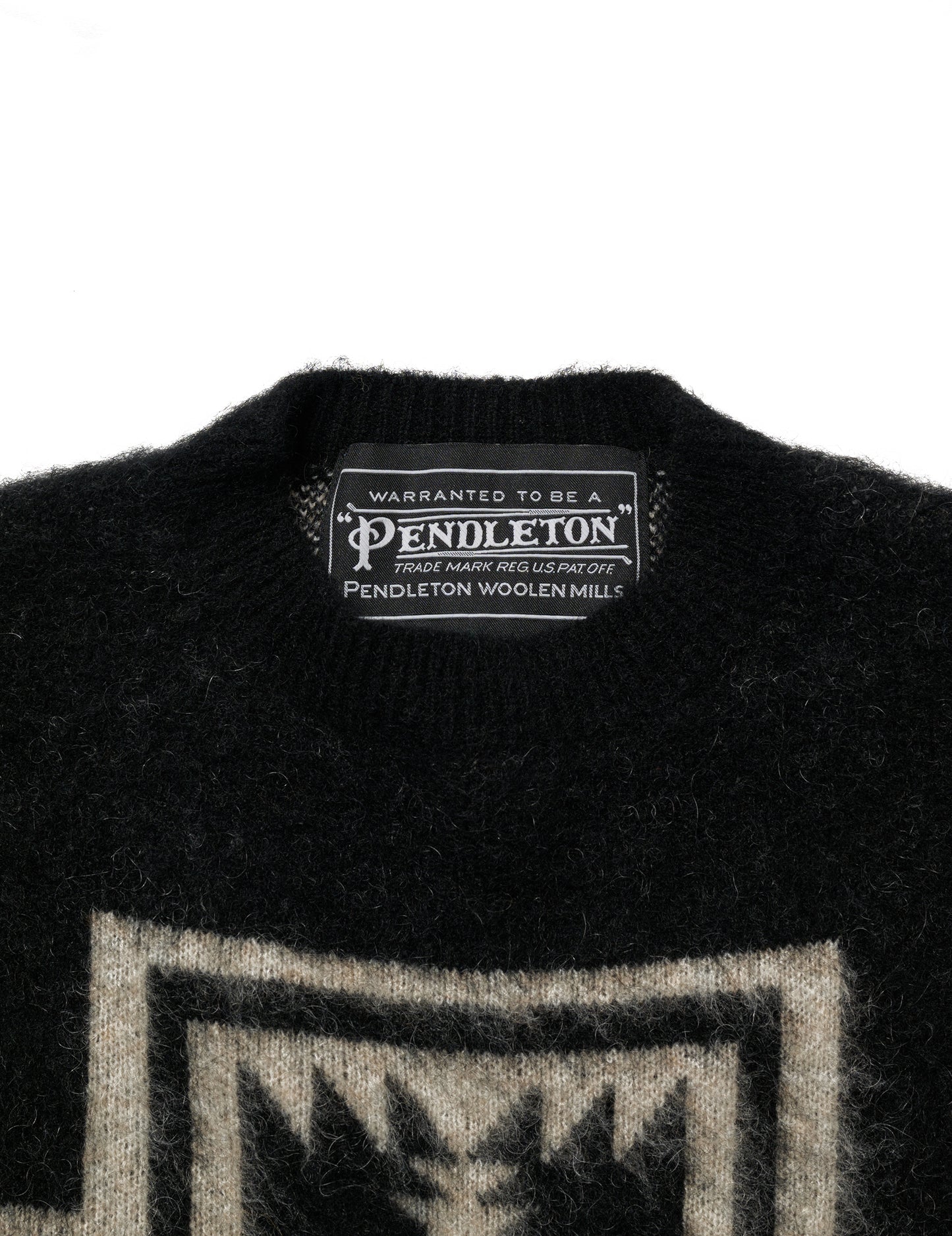 PENDLETON x DELUXE KNIT BLACK