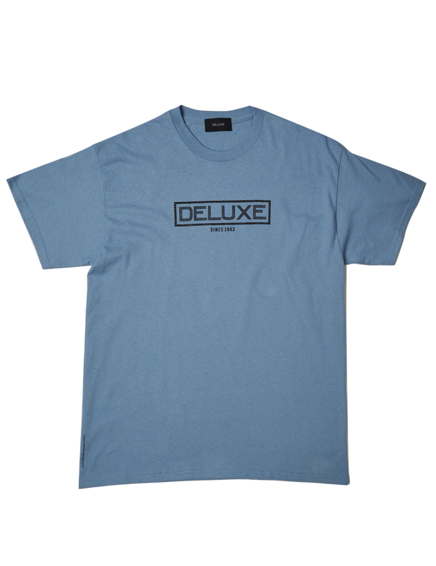 CUBE LOGO TEE BLUE