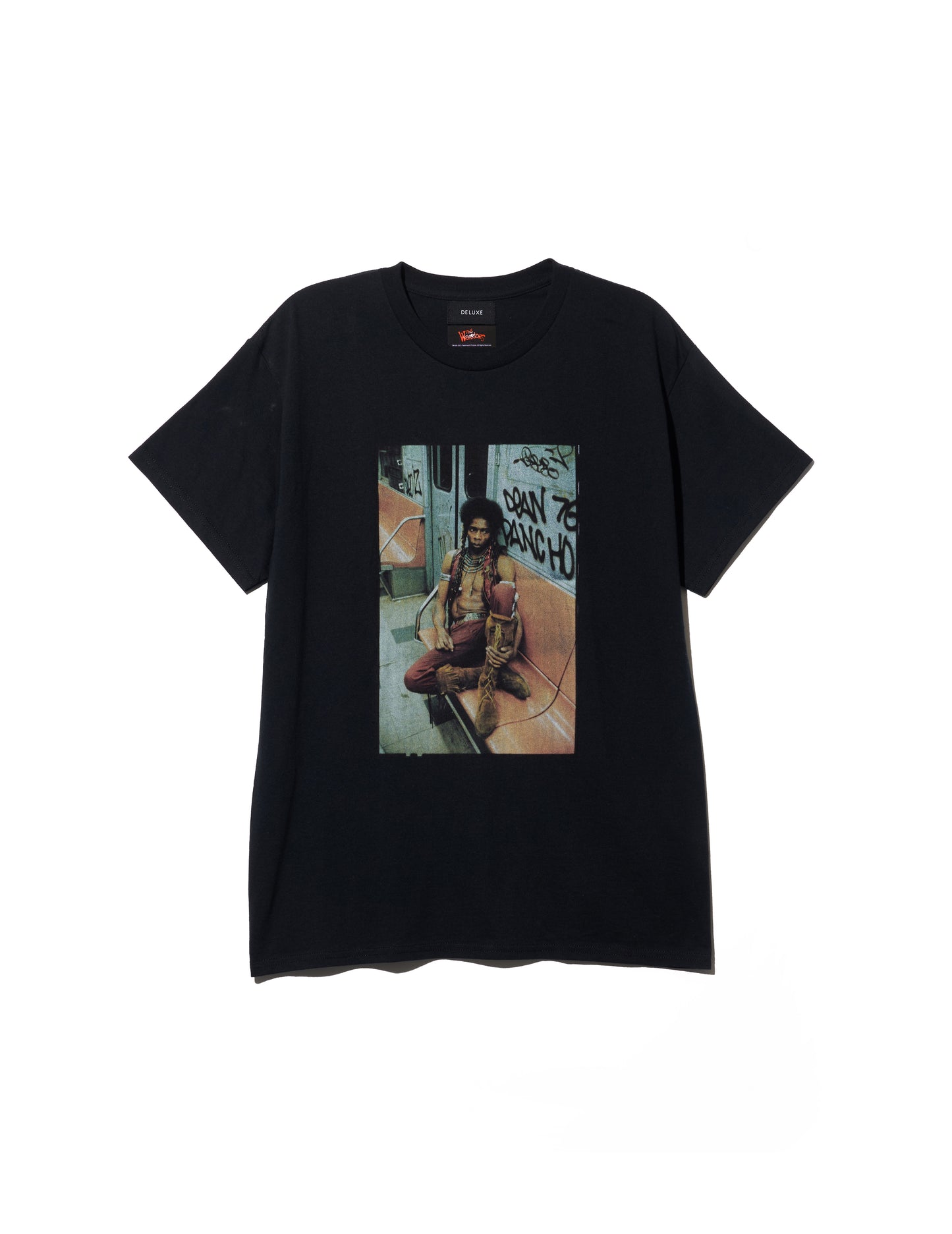 DELUXE x THE Warriors Photo TEE BLACK