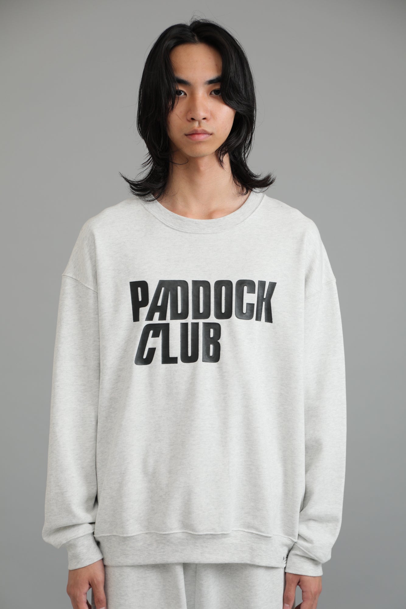 PC LOGO SWEAT GRAY