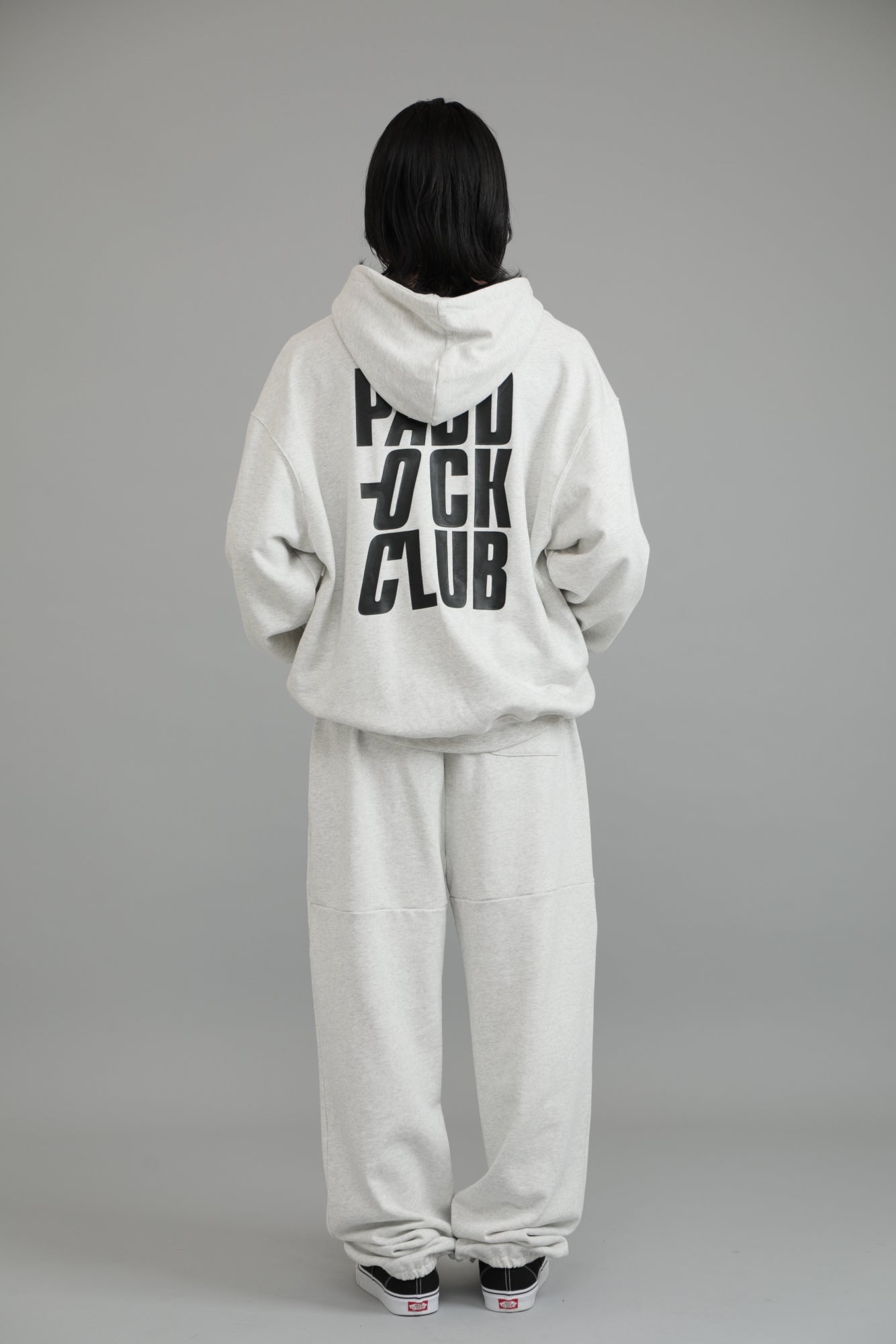 PC EMBLEM HOODY GRAY