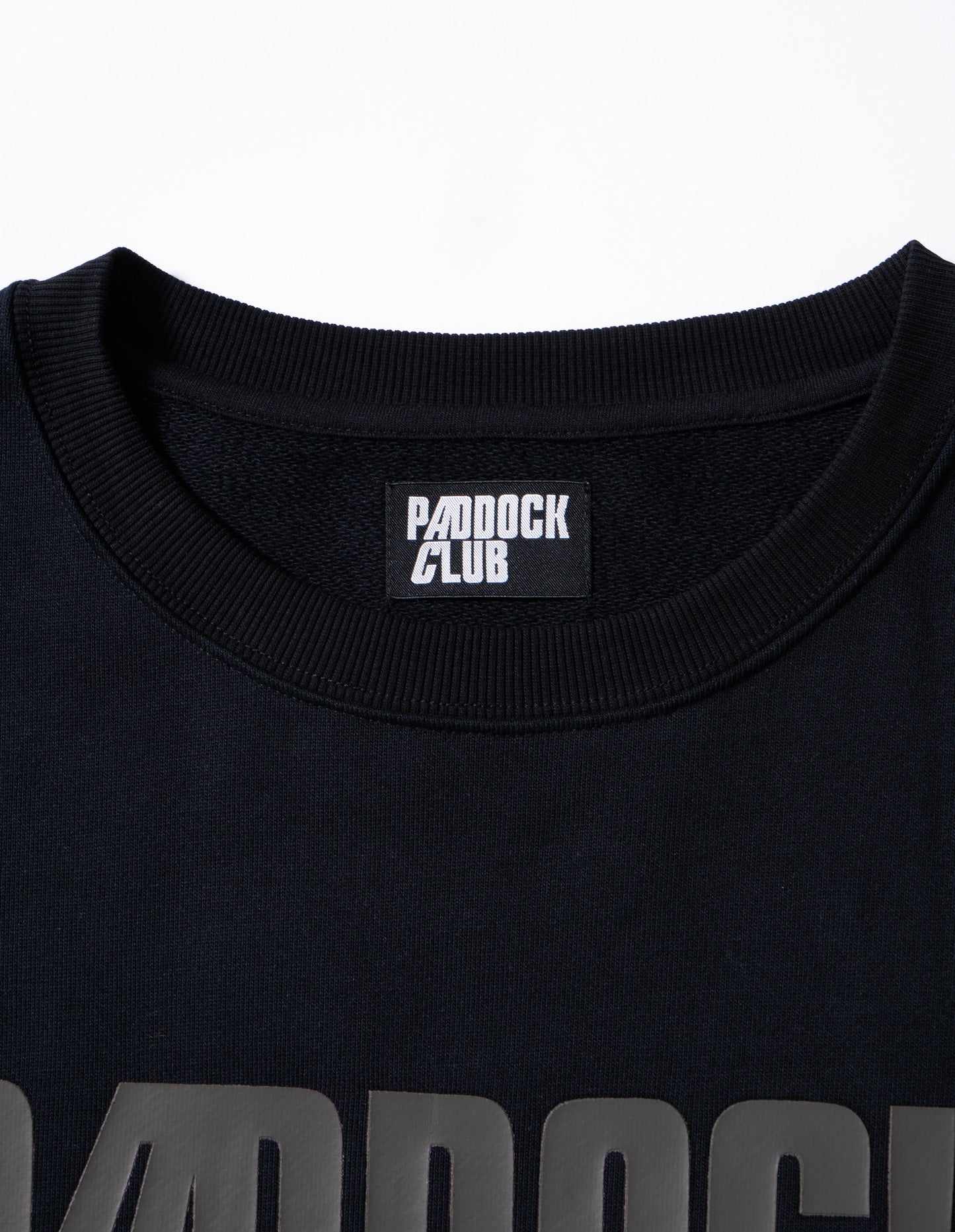 PC LOGO SWEAT BLACK