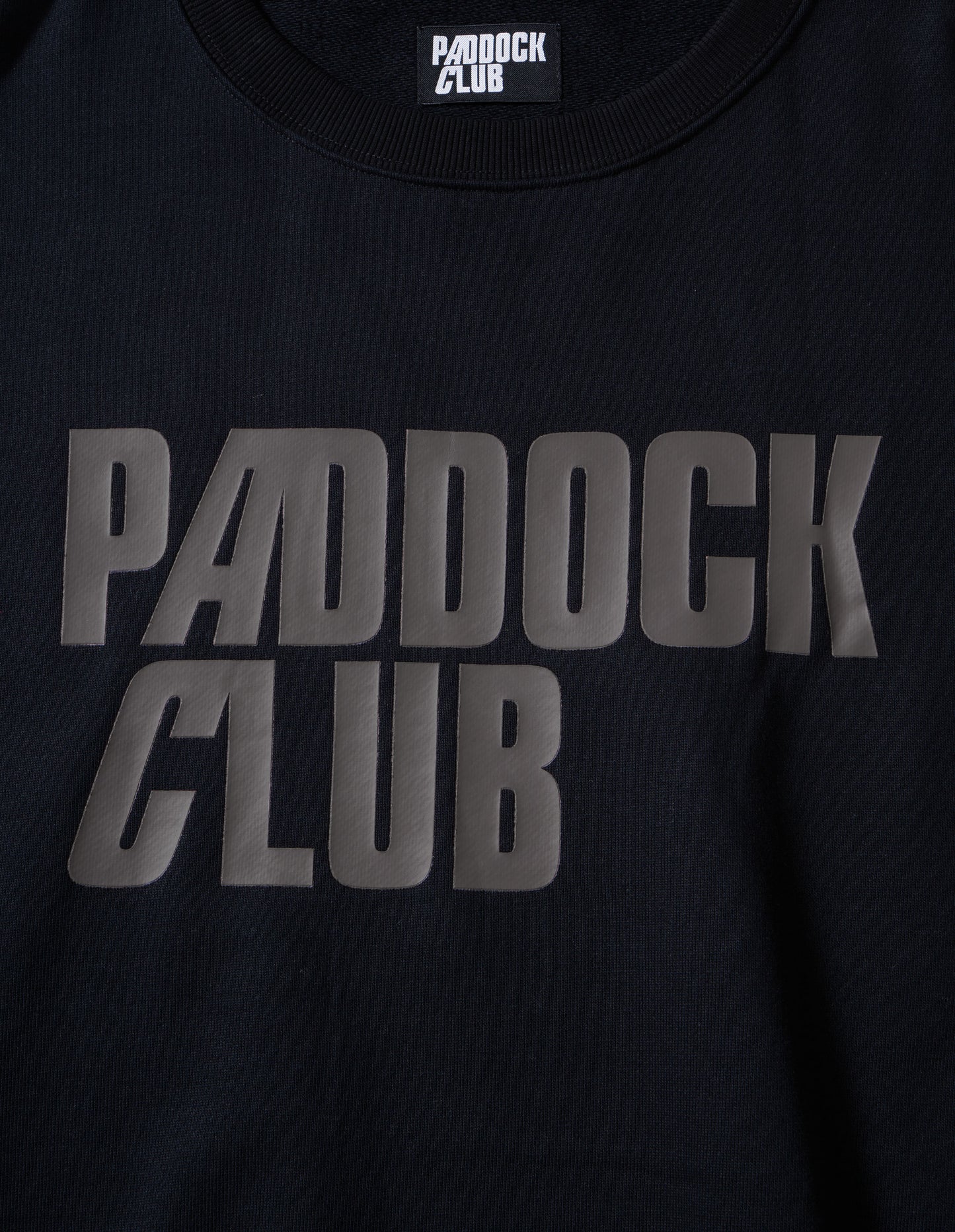 PC LOGO SWEAT BLACK