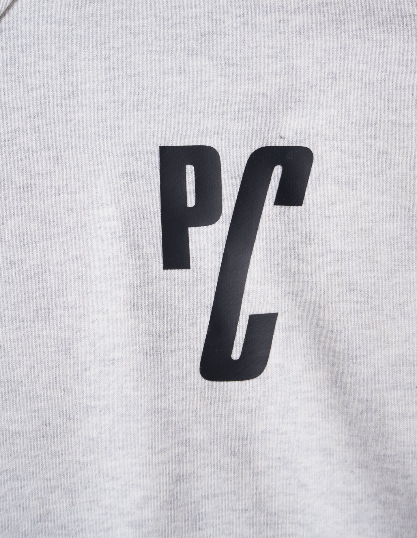 PC EMBLEM HOODY GRAY