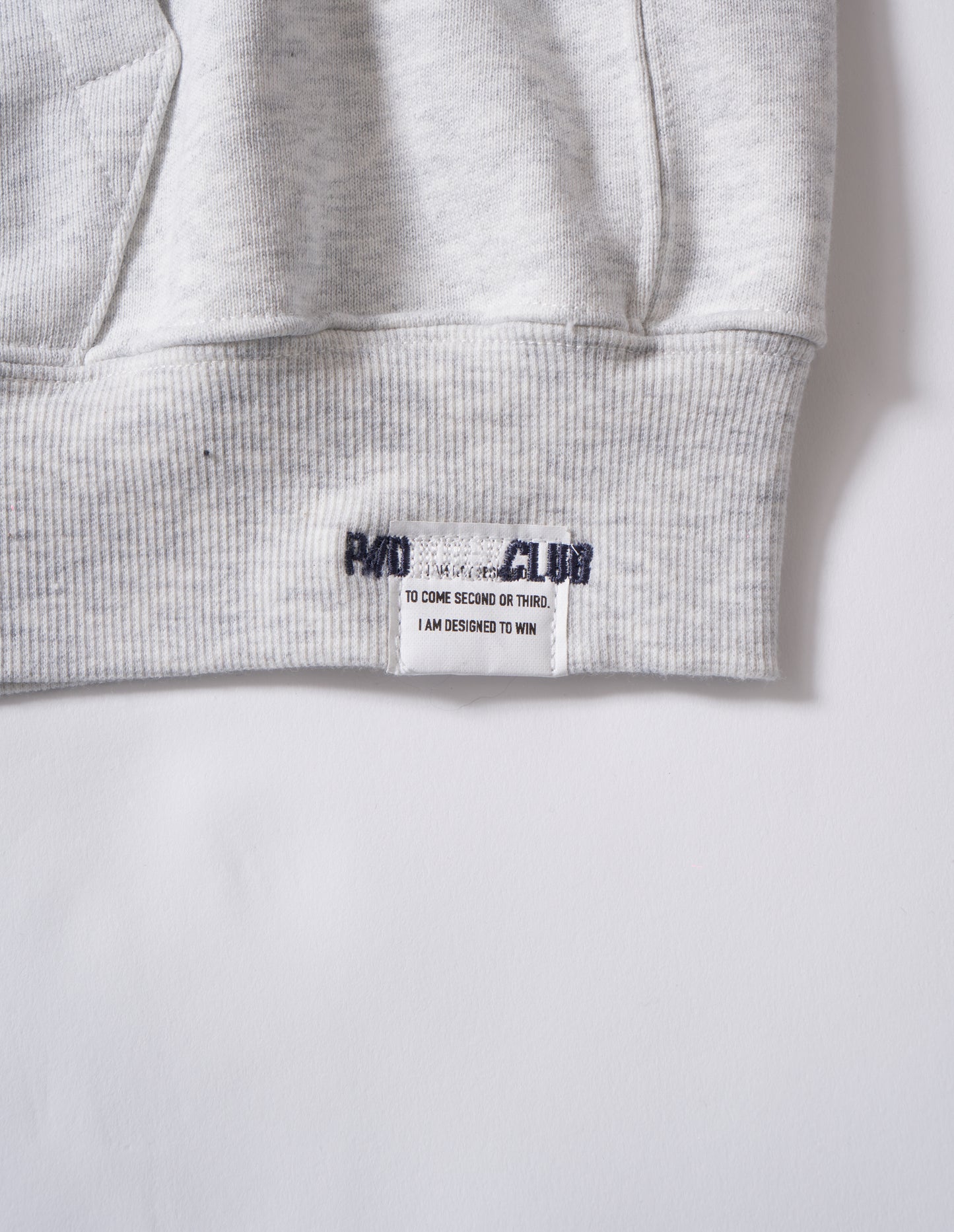 PC EMBLEM HOODY GRAY