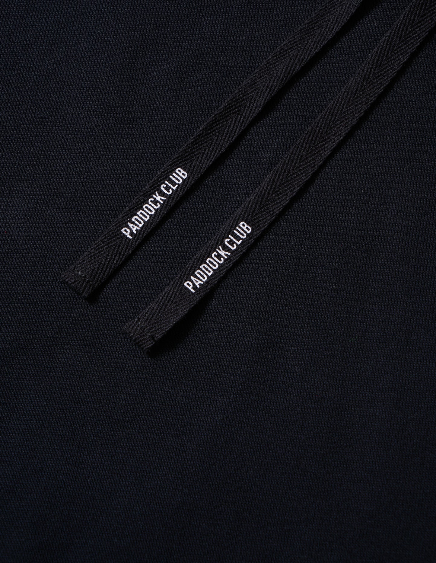 PC EMBLEM HOODY BLACK