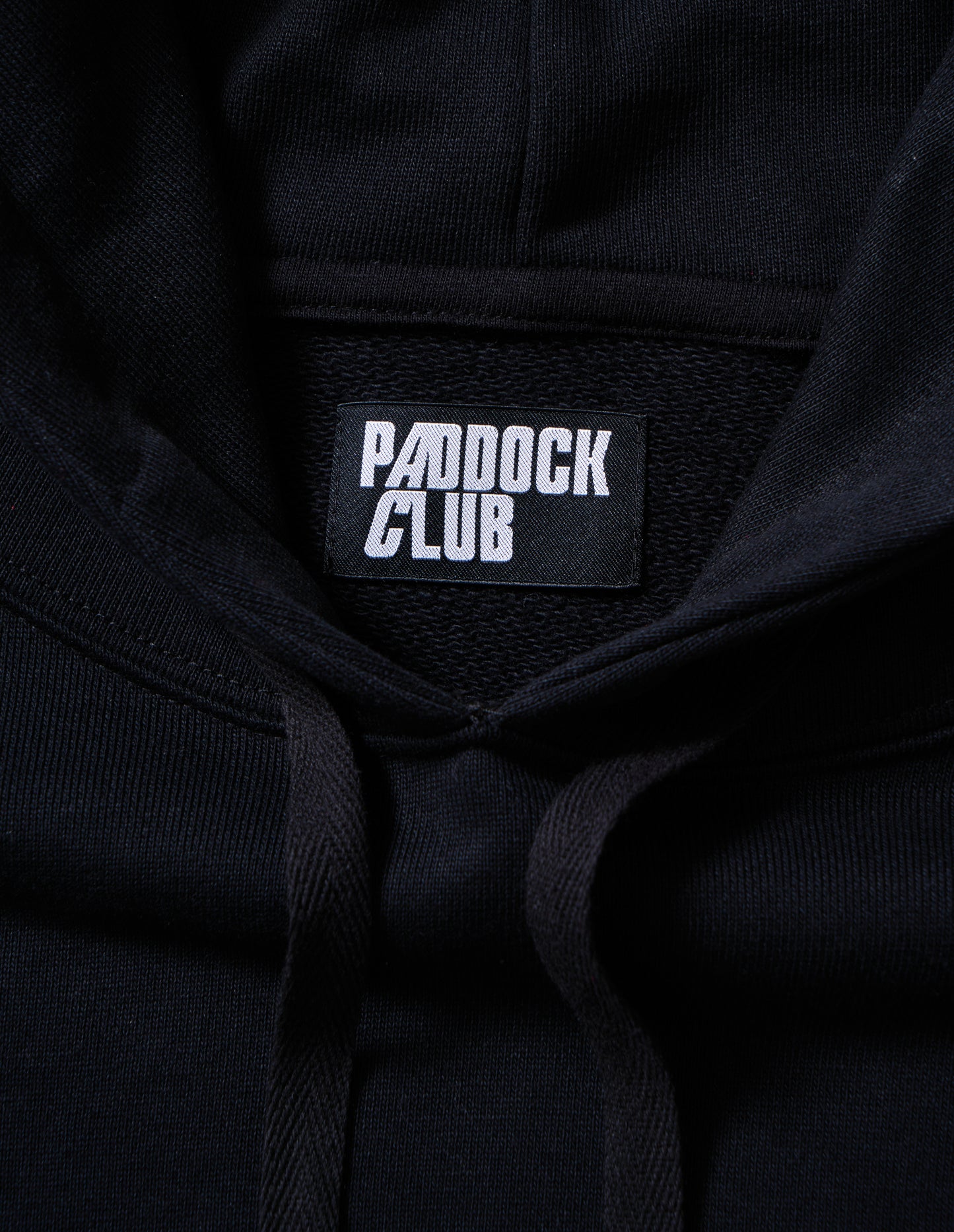 PC EMBLEM HOODY BLACK