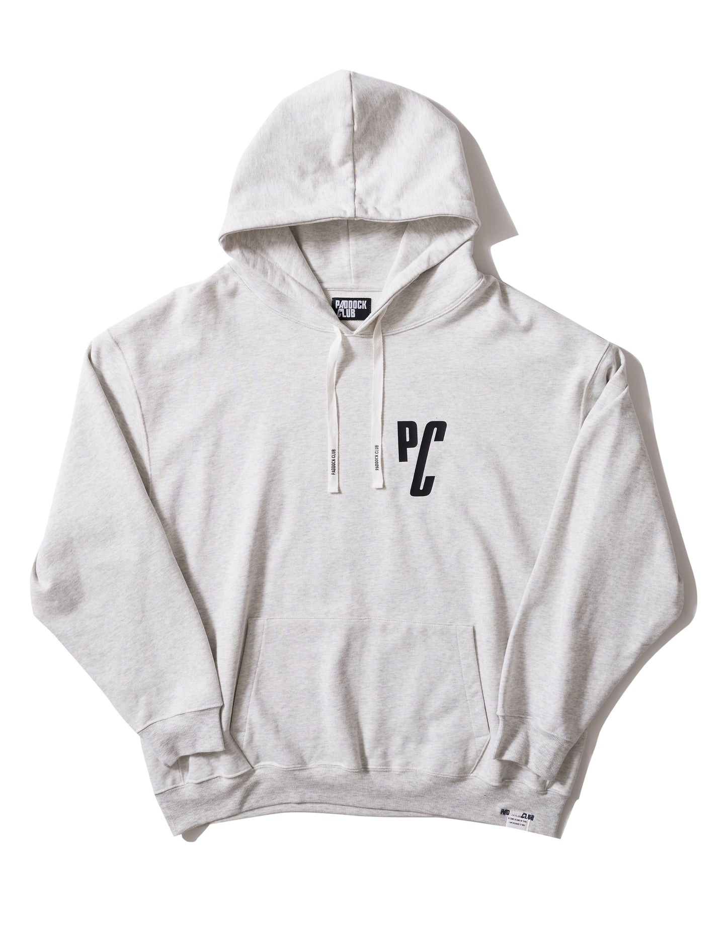 PC EMBLEM HOODY GRAY