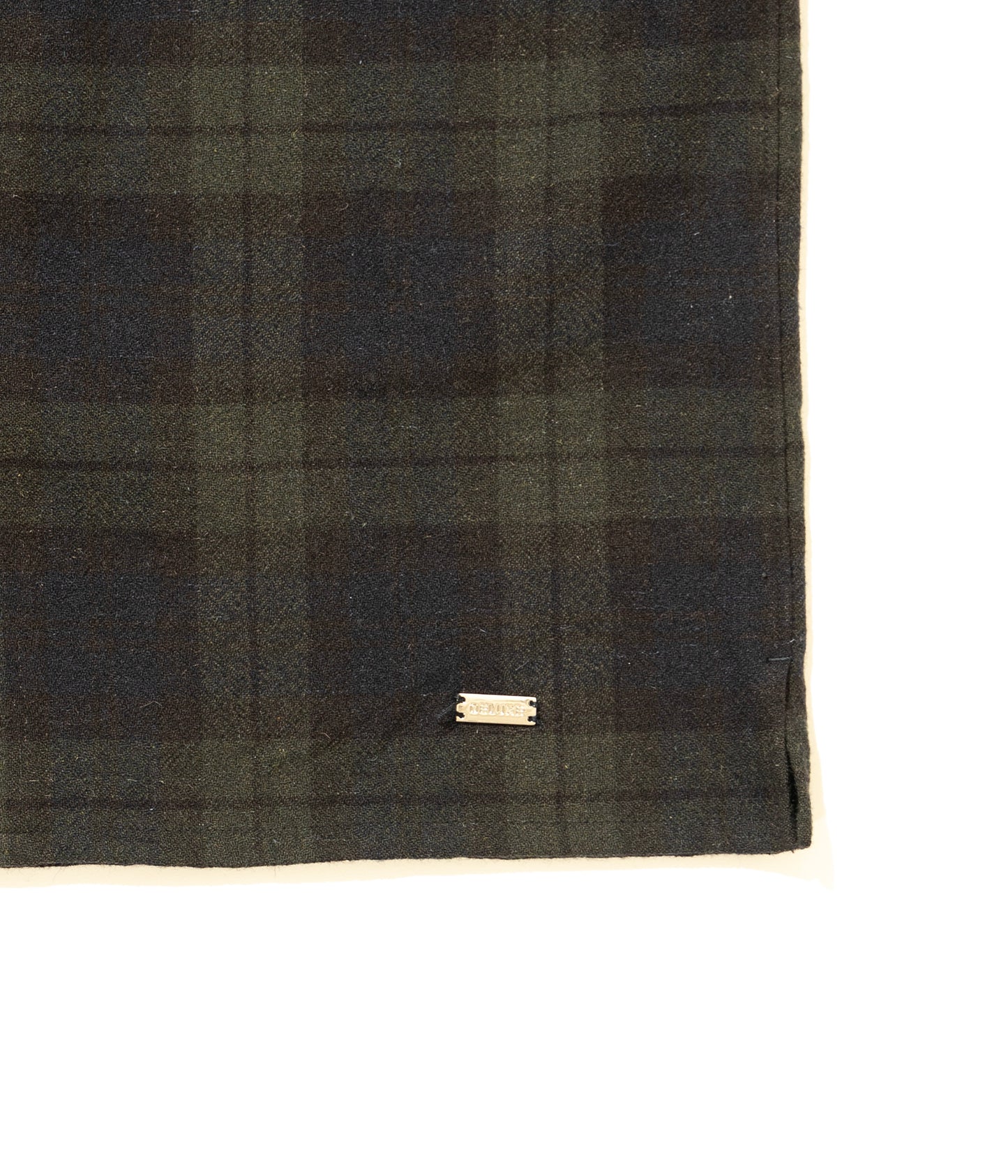 DELUXE x PENDLETON CHECKED SHIRTS BLACK x GREEN