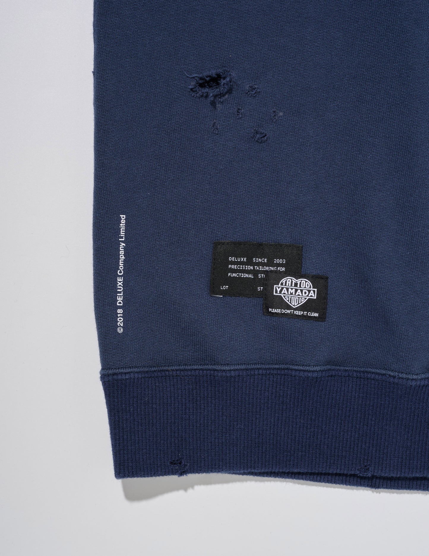 DELUXE x TSY FxxK OFF Sabotage NAVY