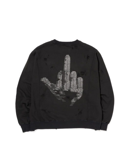 DELUXE x TSY FxxK OFF Sabotage Black