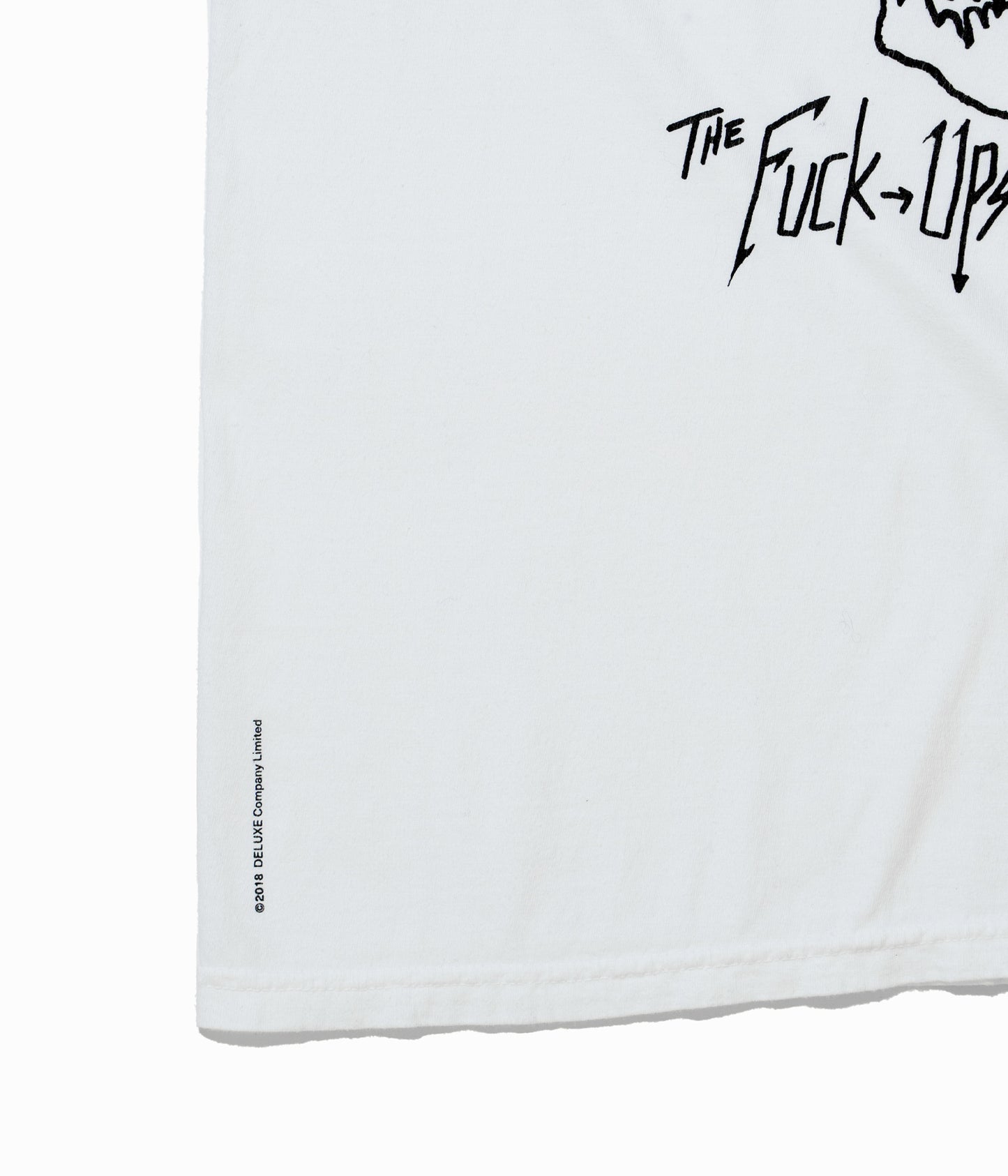 THE FUCK UPS TEE WHITE