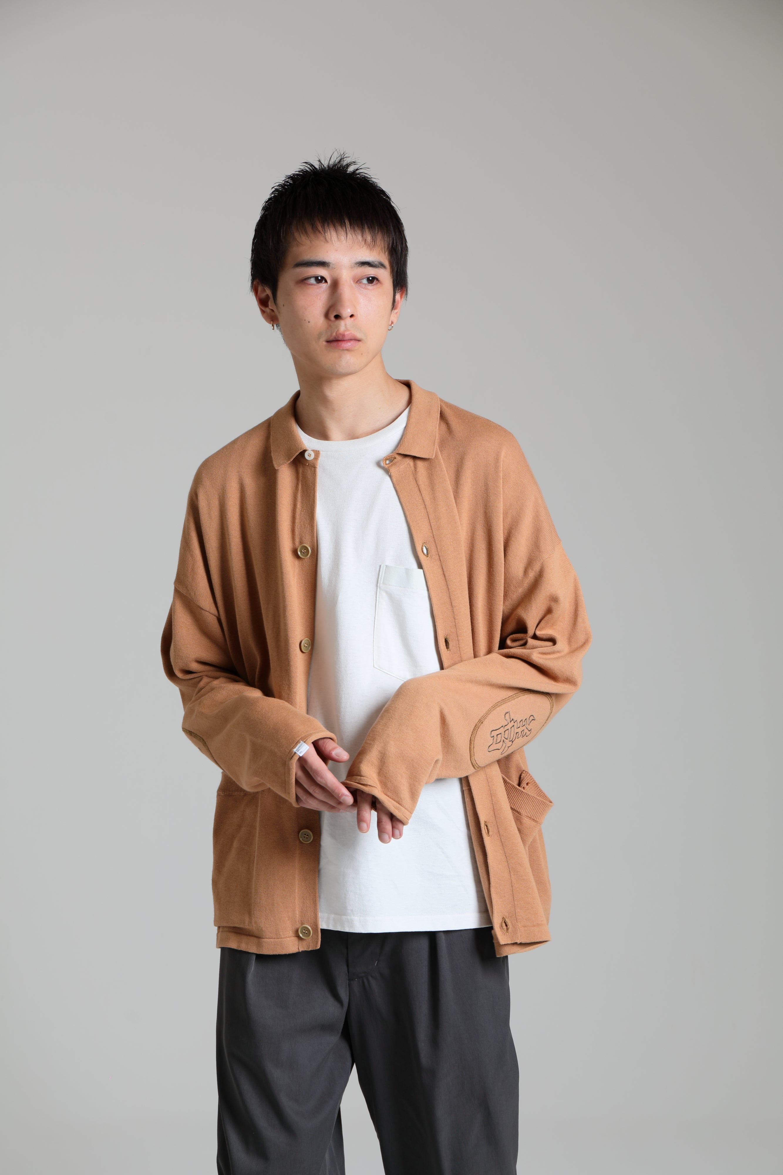 Evisen x DELUXE Evisen x DELUXE ZENAKU DELUXE KNIT SHIRTS BEIGE